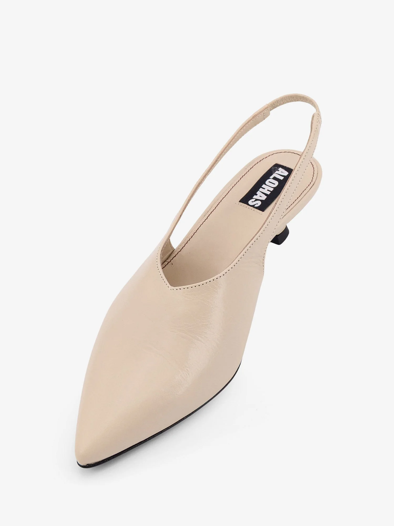 Alohas Eros Leather Slingback Decolleté - Image 4