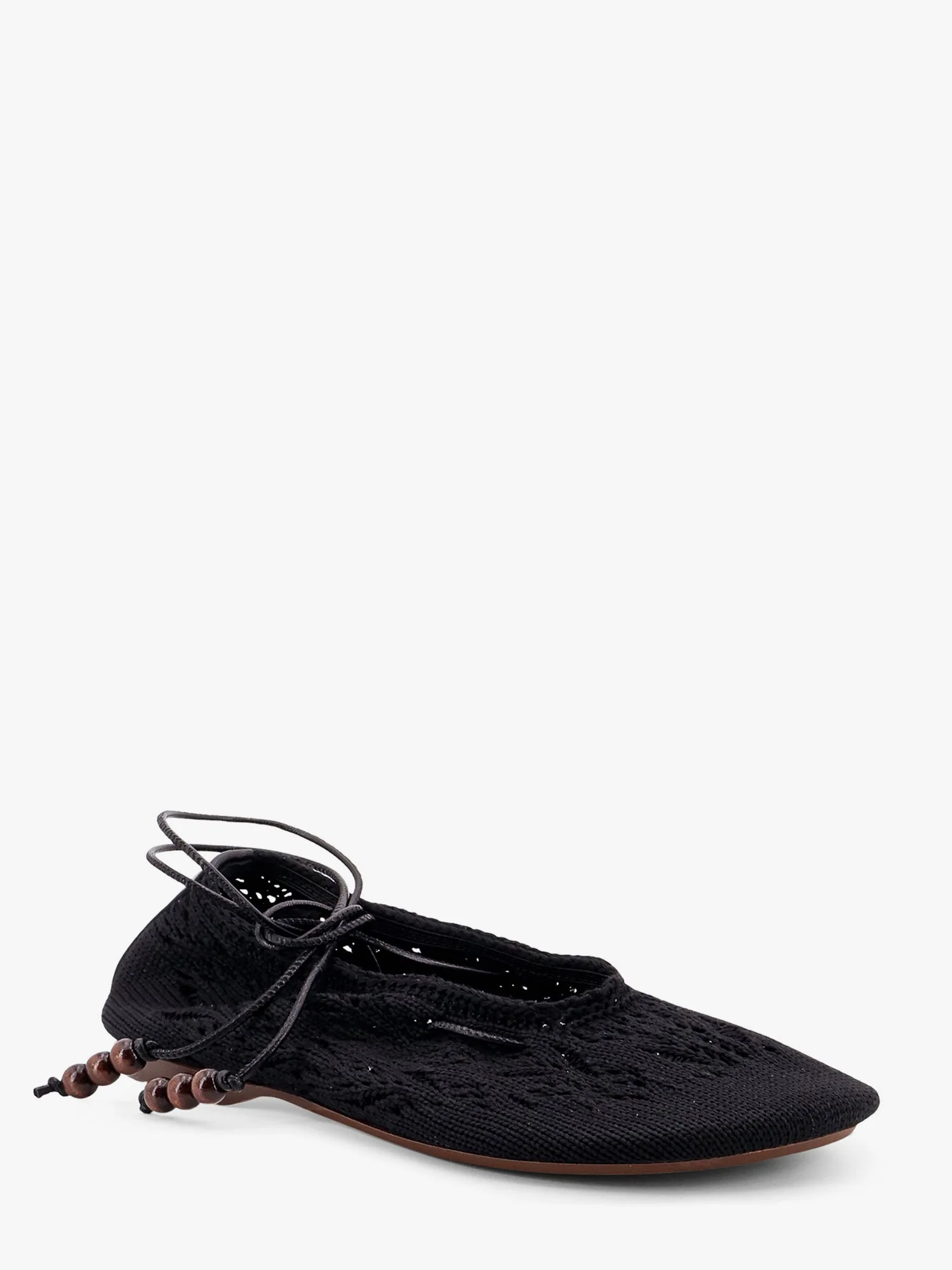 Alohas Rosemary Crochet Ballerinas With Ankle Ties - Image 2
