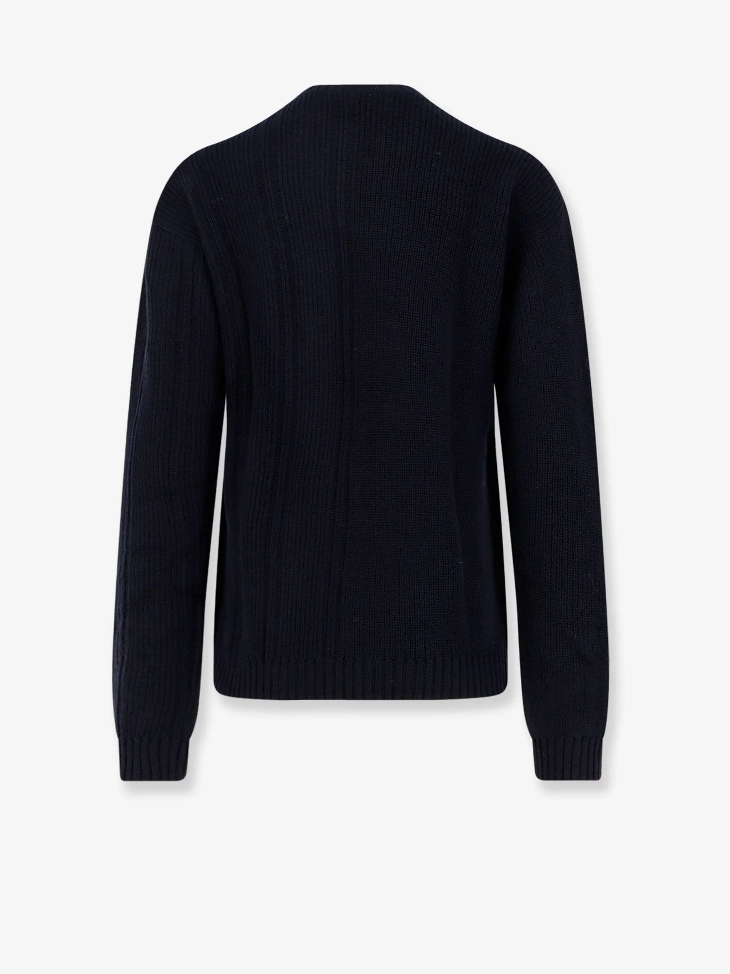 Alpha-Studio Ribbed Wool Sweater - Image 2