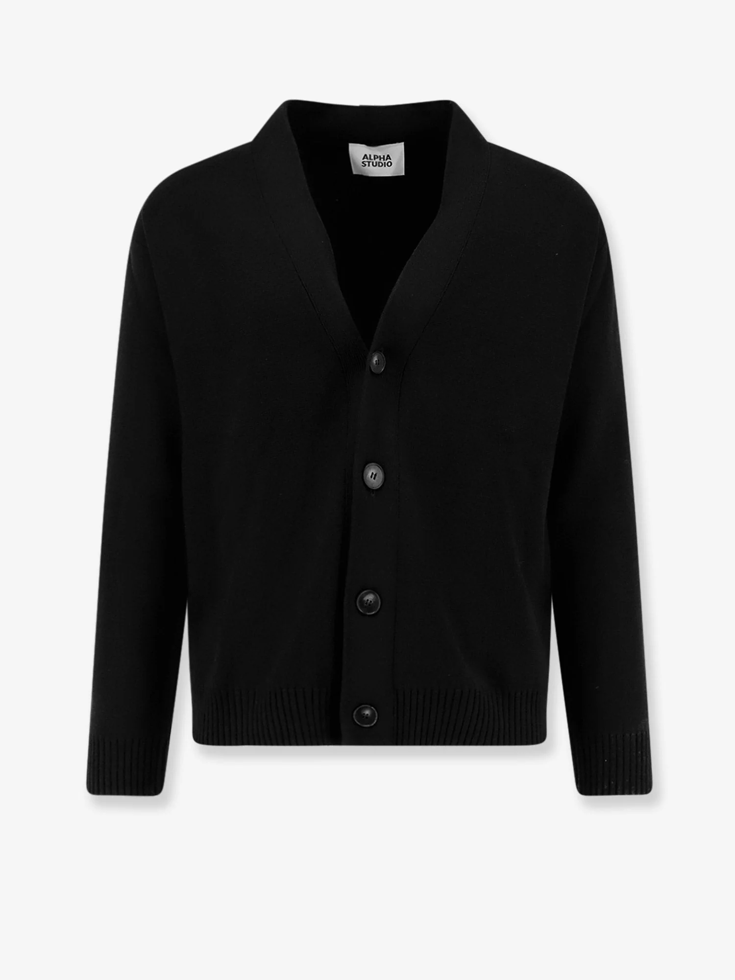 Alpha-Studio Wool Cardigan - Image 4