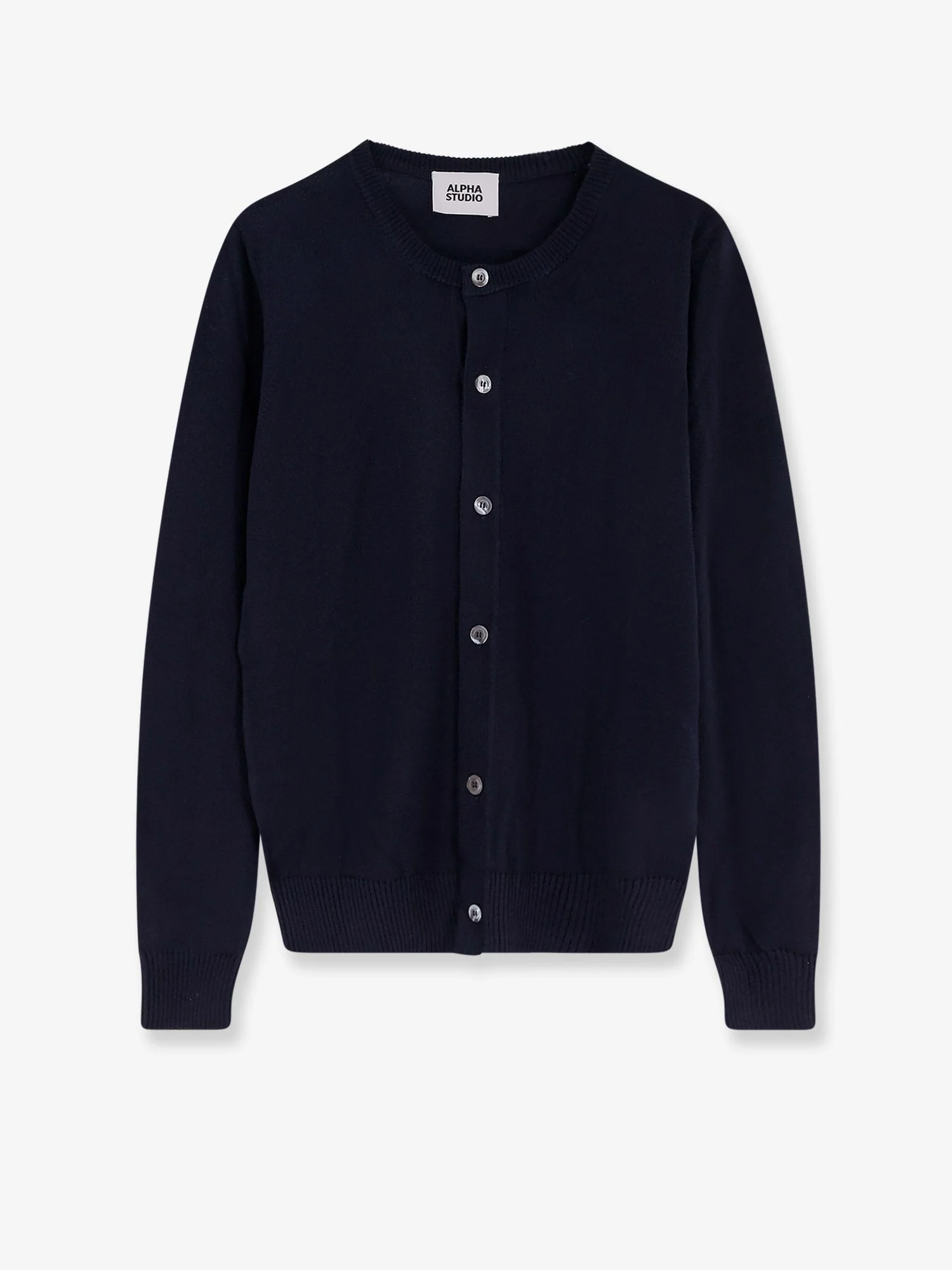 Alpha-Studio Wool Cardigan - Image 7
