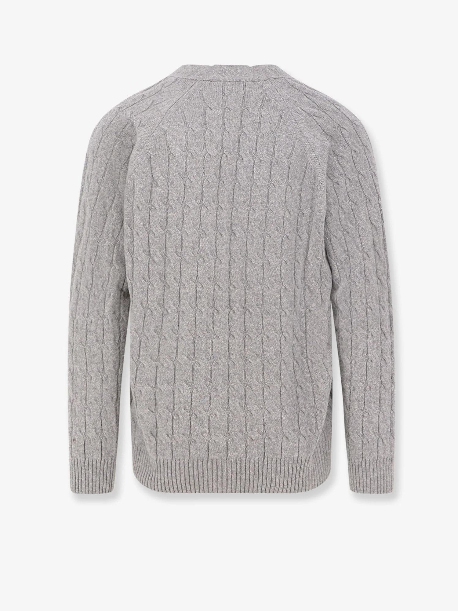 Amaranto Wool And Cashmere Cardigan - Image 5