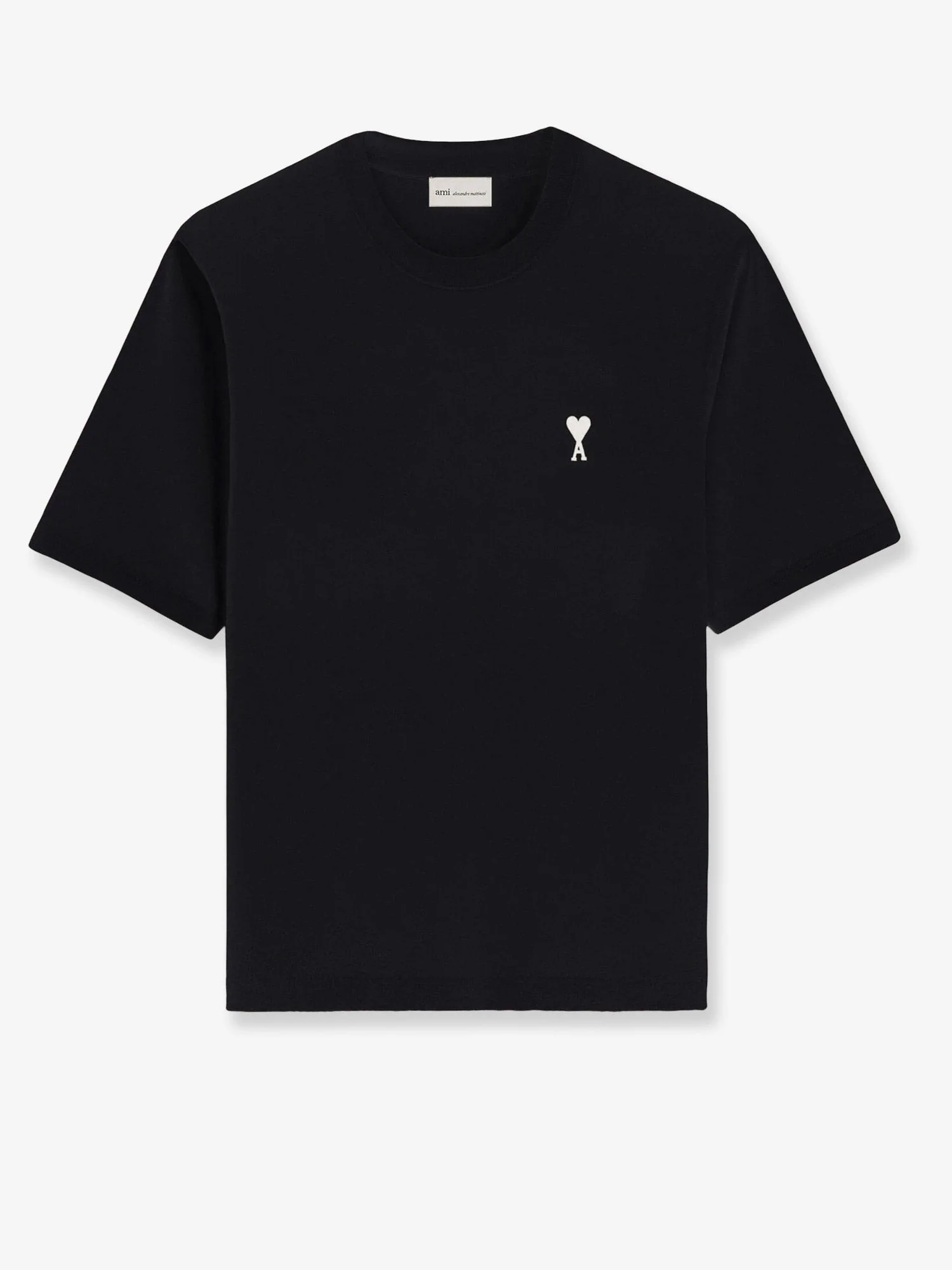 Ami Paris Cotton T-Shirt With Contrasting Embroidery - Image 4