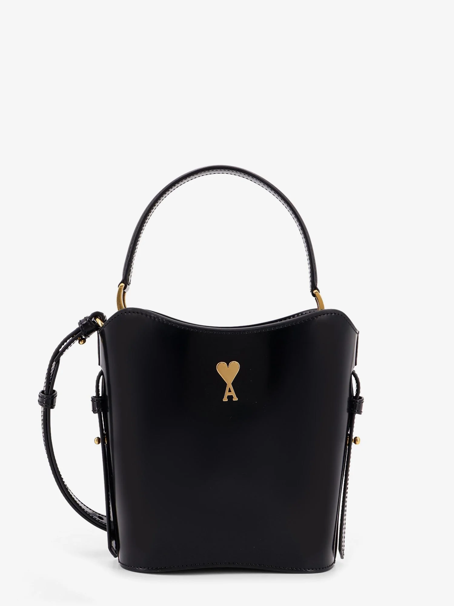 Ami Paris Leather Bucket Bg