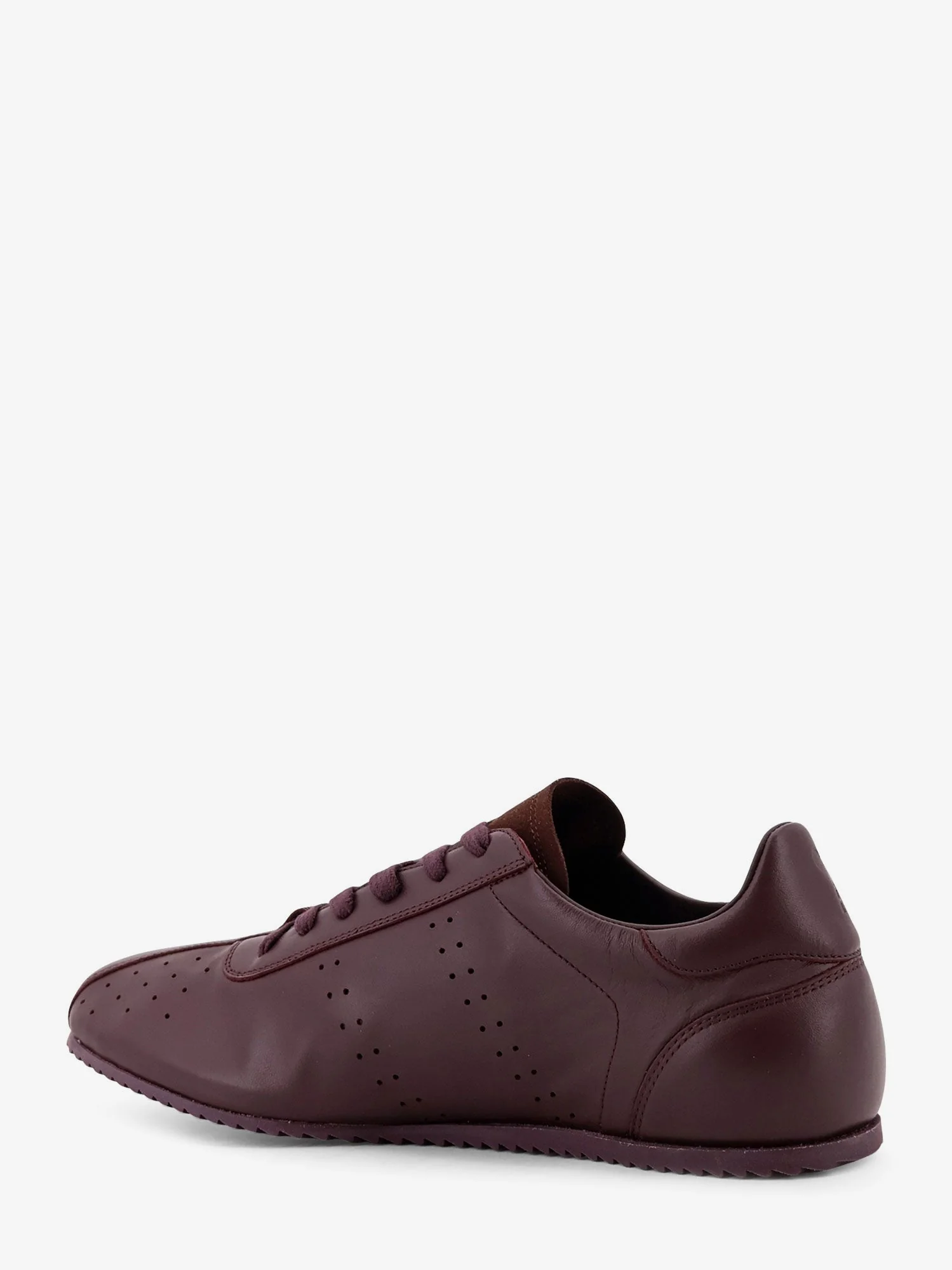 Ami Paris Leather Low-Top Sneakers - Image 3