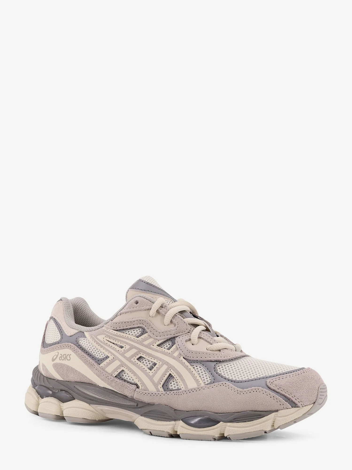 Asics Gel-Nyc Mesh Sneakers With Suede Inserts - Image 2