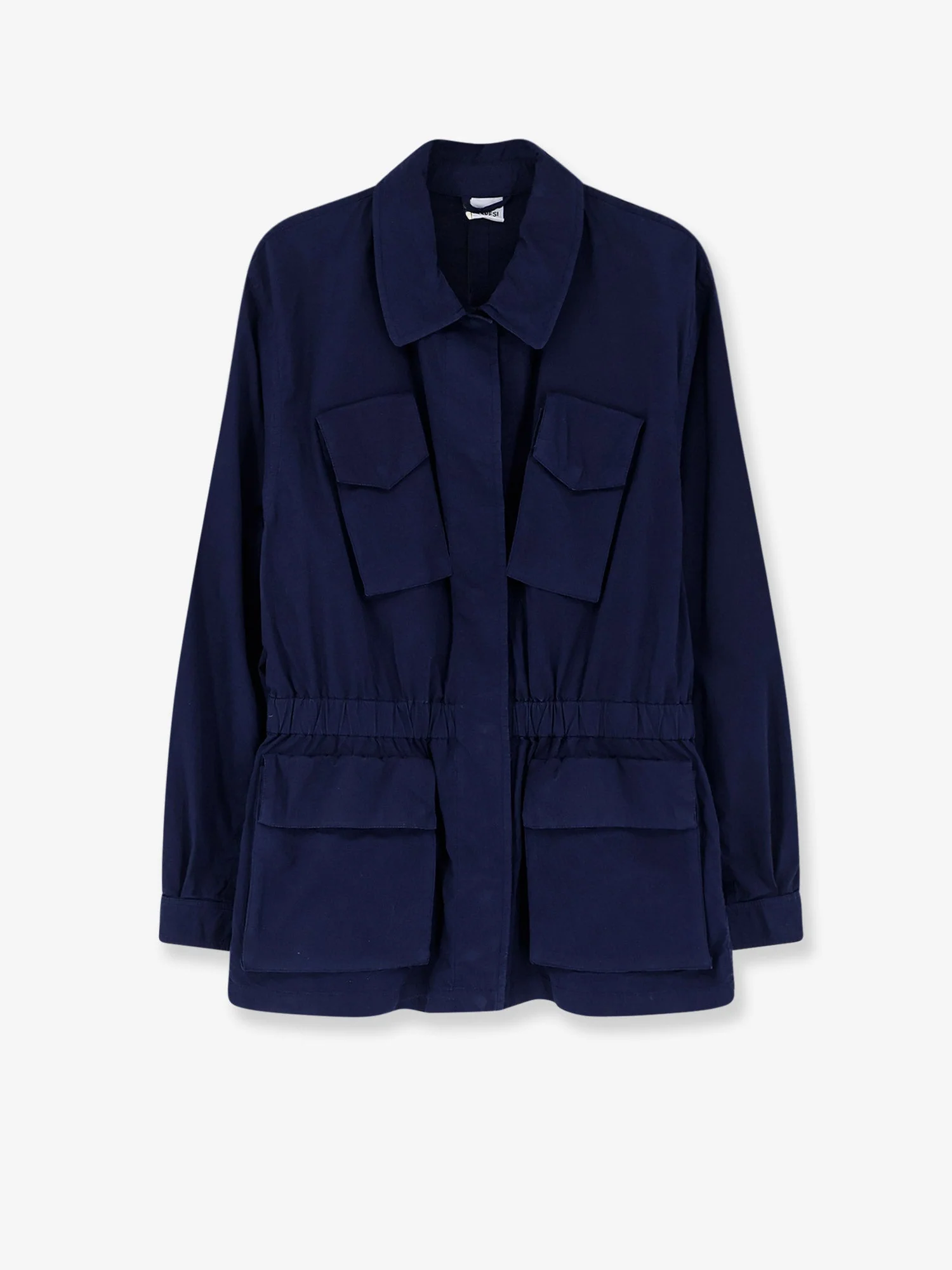 Aspesi Cotton Jacket With Lived Effect