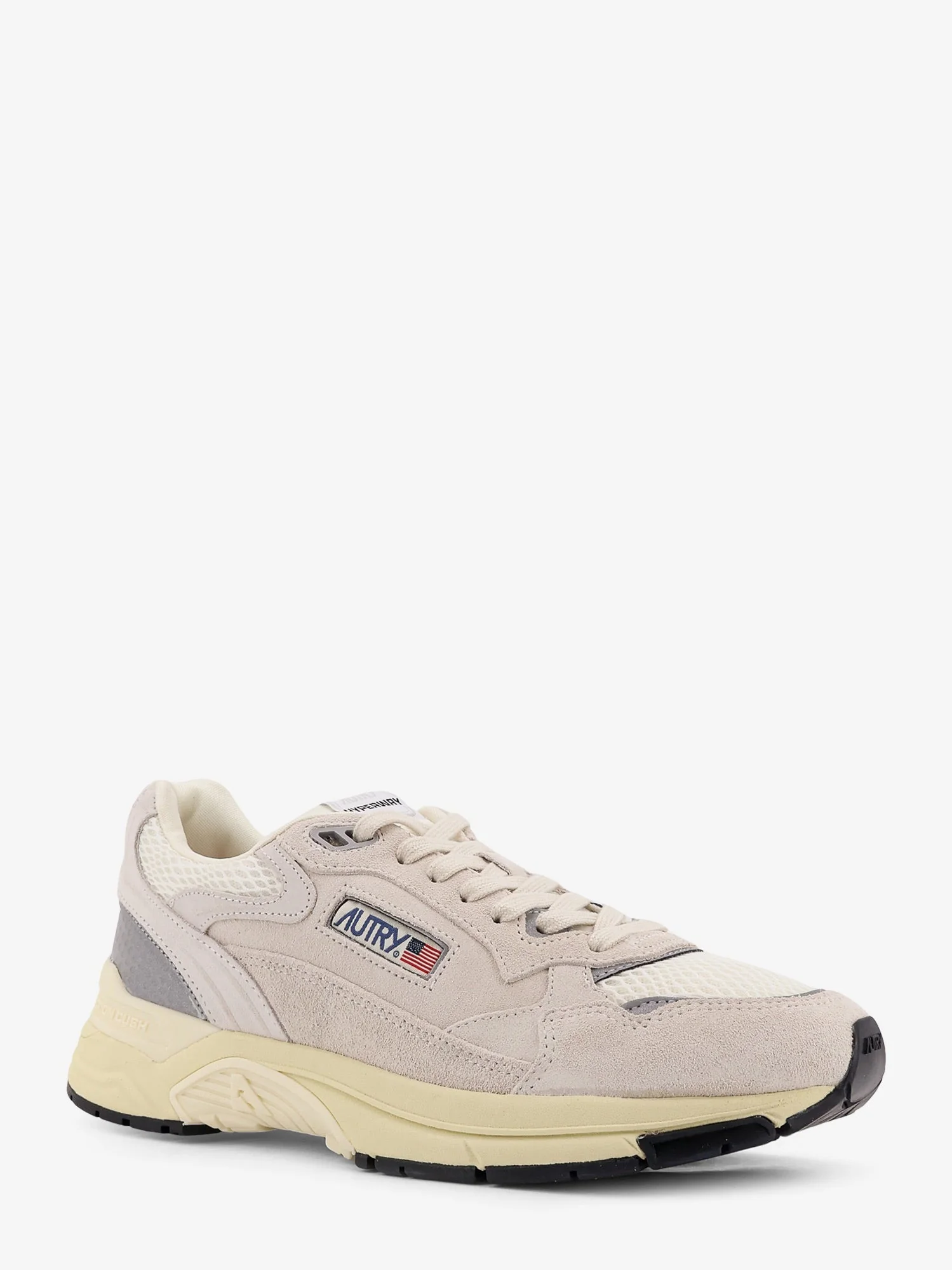Autry Hyperway Low Low-Top Suede Sneakers - Image 2