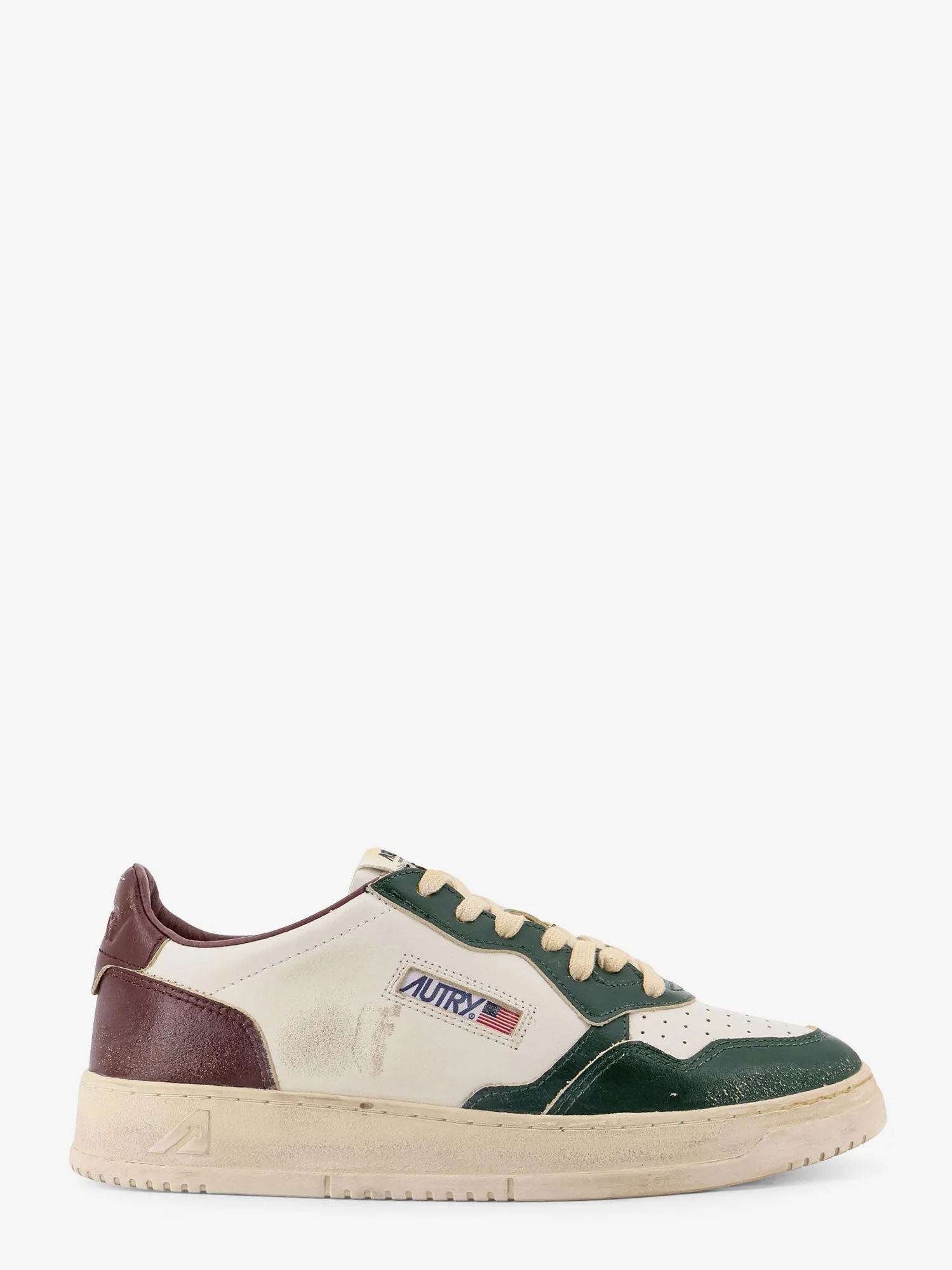 Autry Super Vintage Leather Low-Top Sneakers - Image 16