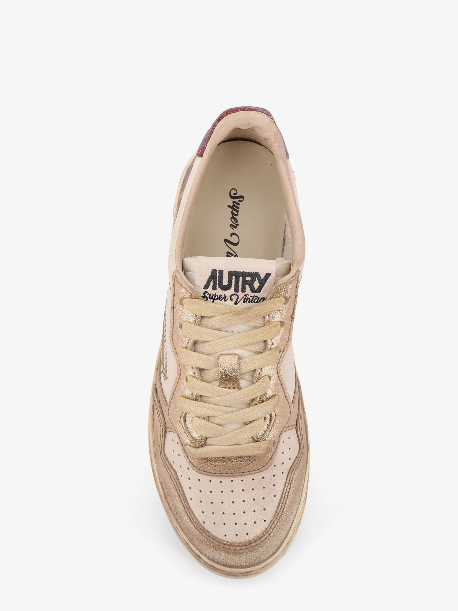Autry Super Vintage Low-Top Leather Sneakers - Image 10