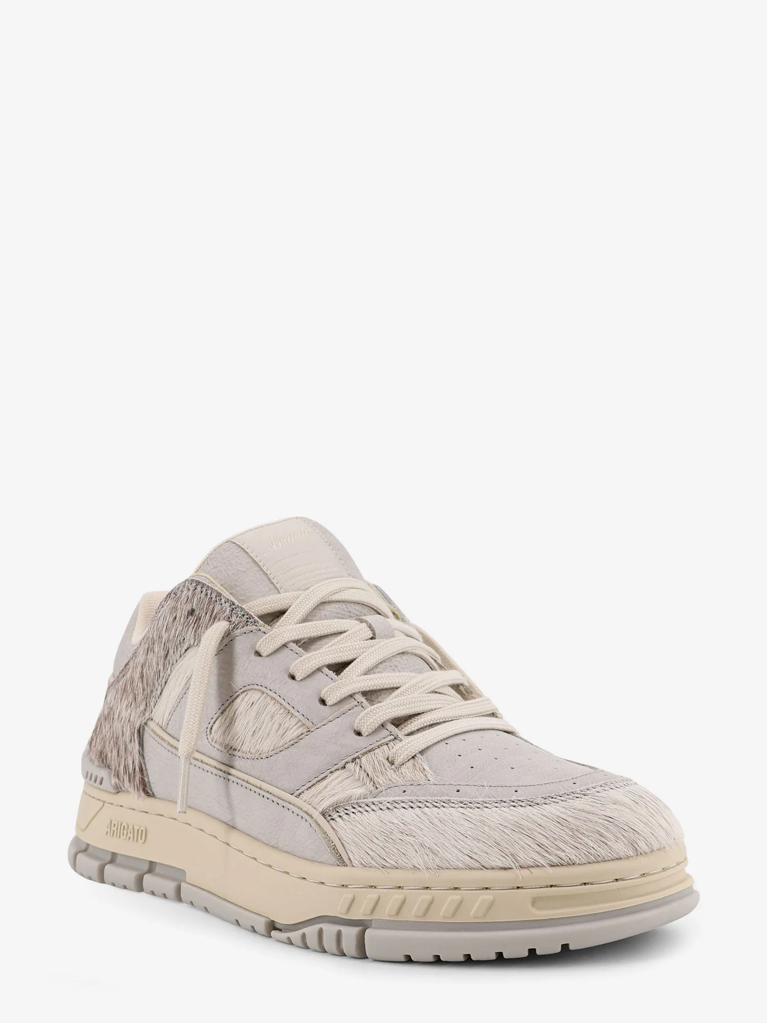 Axel Arigato Area Lo Ponyskin And Suede Low-Top Sneakers - Image 2