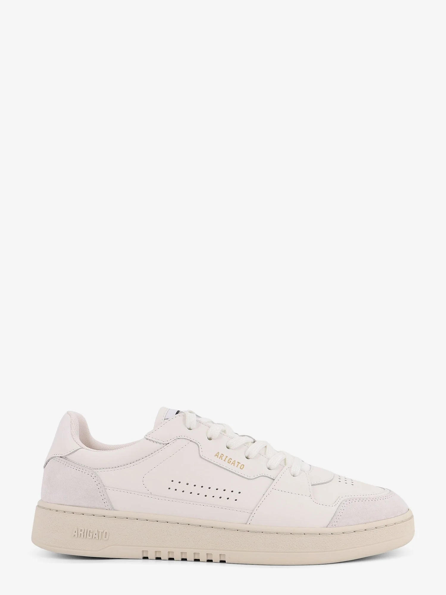 Axel Arigato Dice Lo Low-Top Laher And Suede Sneakers