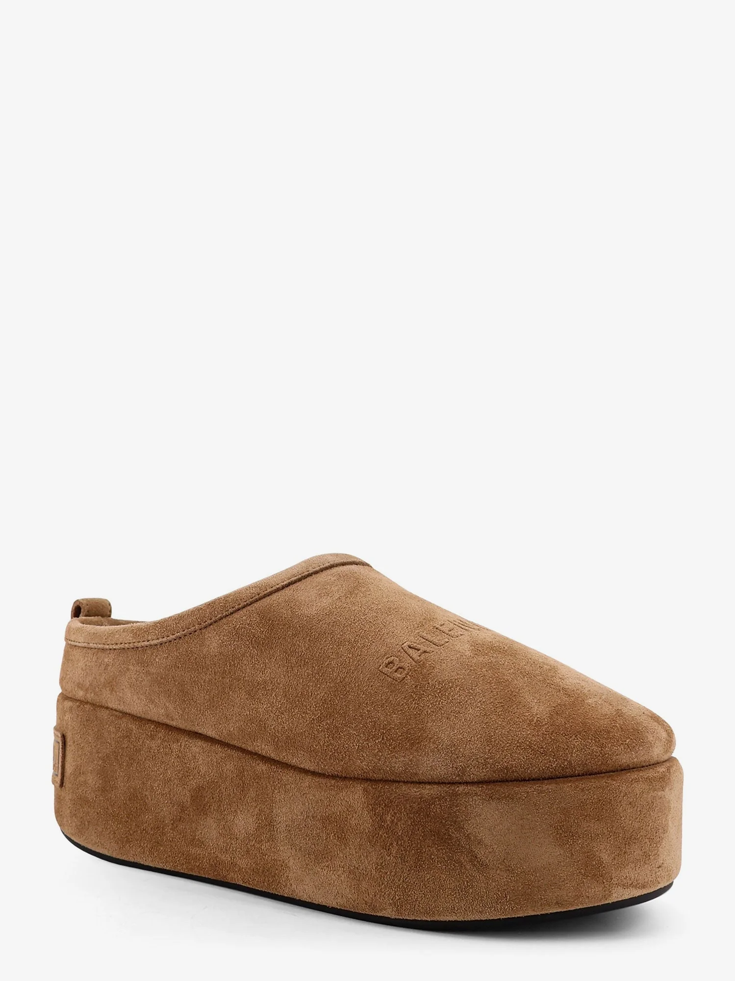 Balenciaga Alaska Soft Suede Mule With Plateau - Image 2