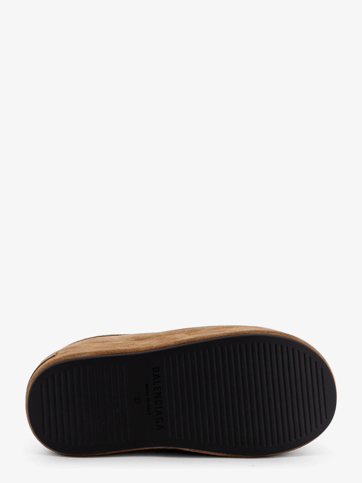 Balenciaga Alaska Soft Suede Mule With Plateau - Image 4