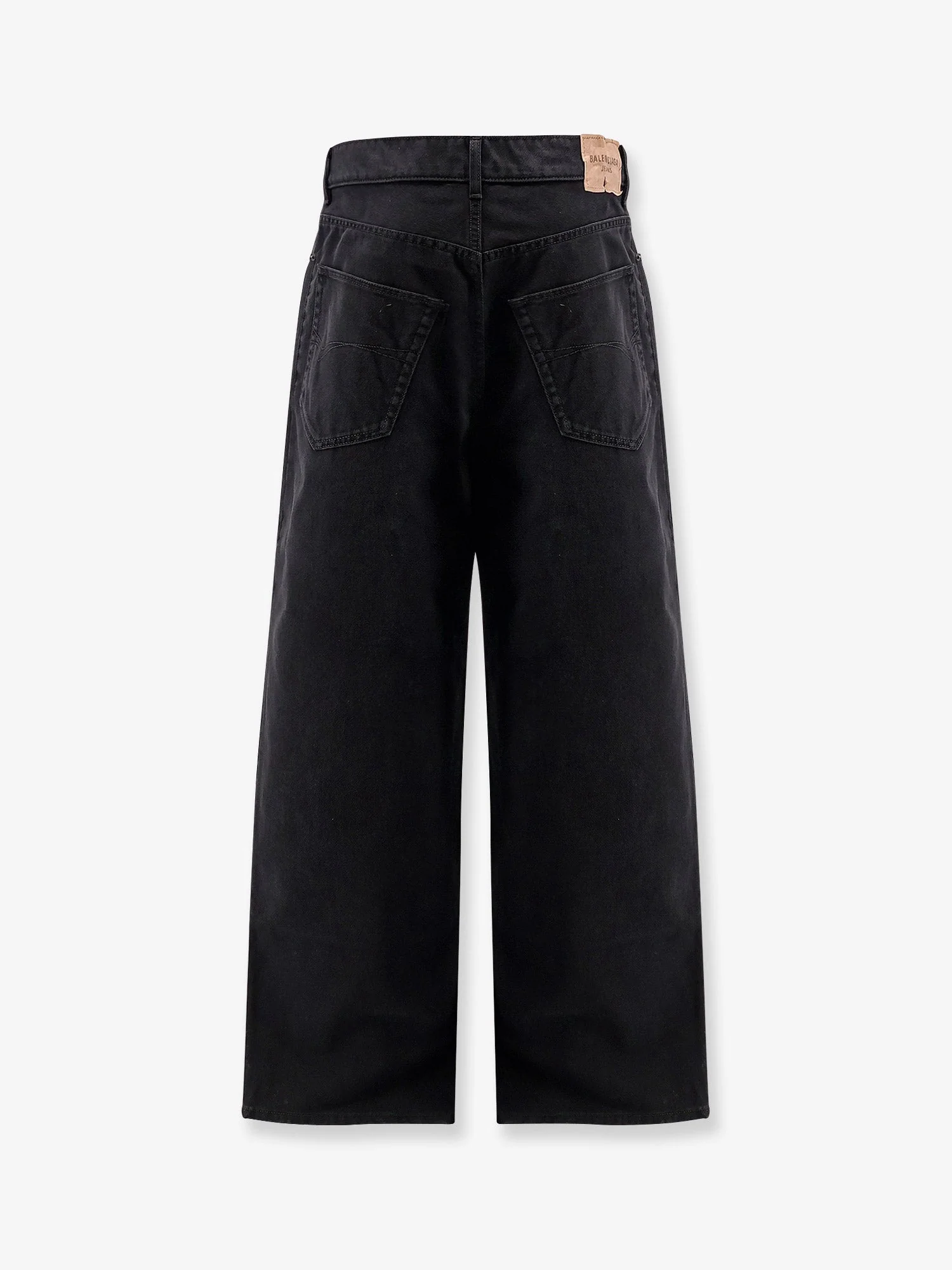 Balenciaga Baggy Denim Trousers - Image 4