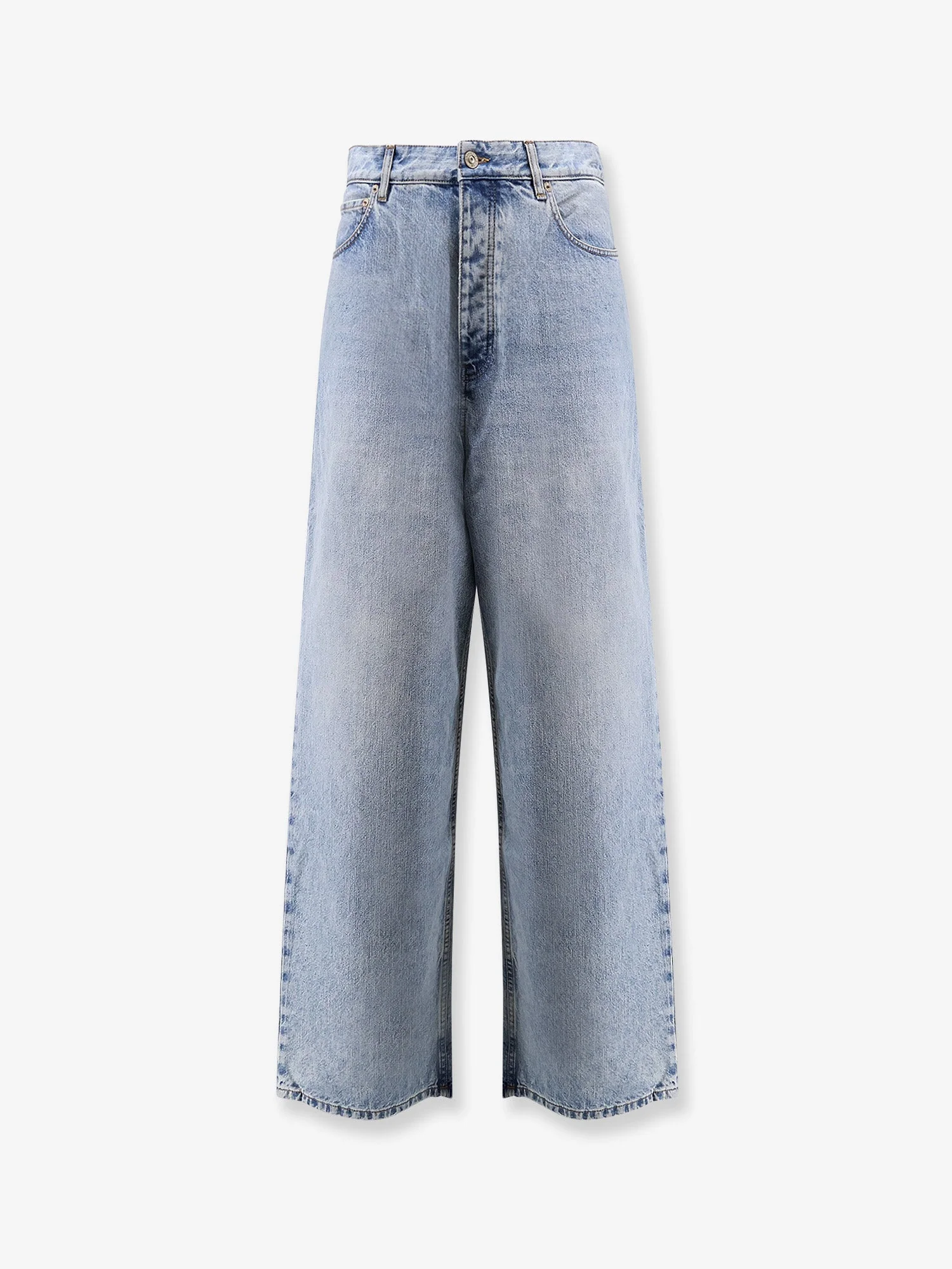 Balenciaga Baggy Denim Trousers - Image 6