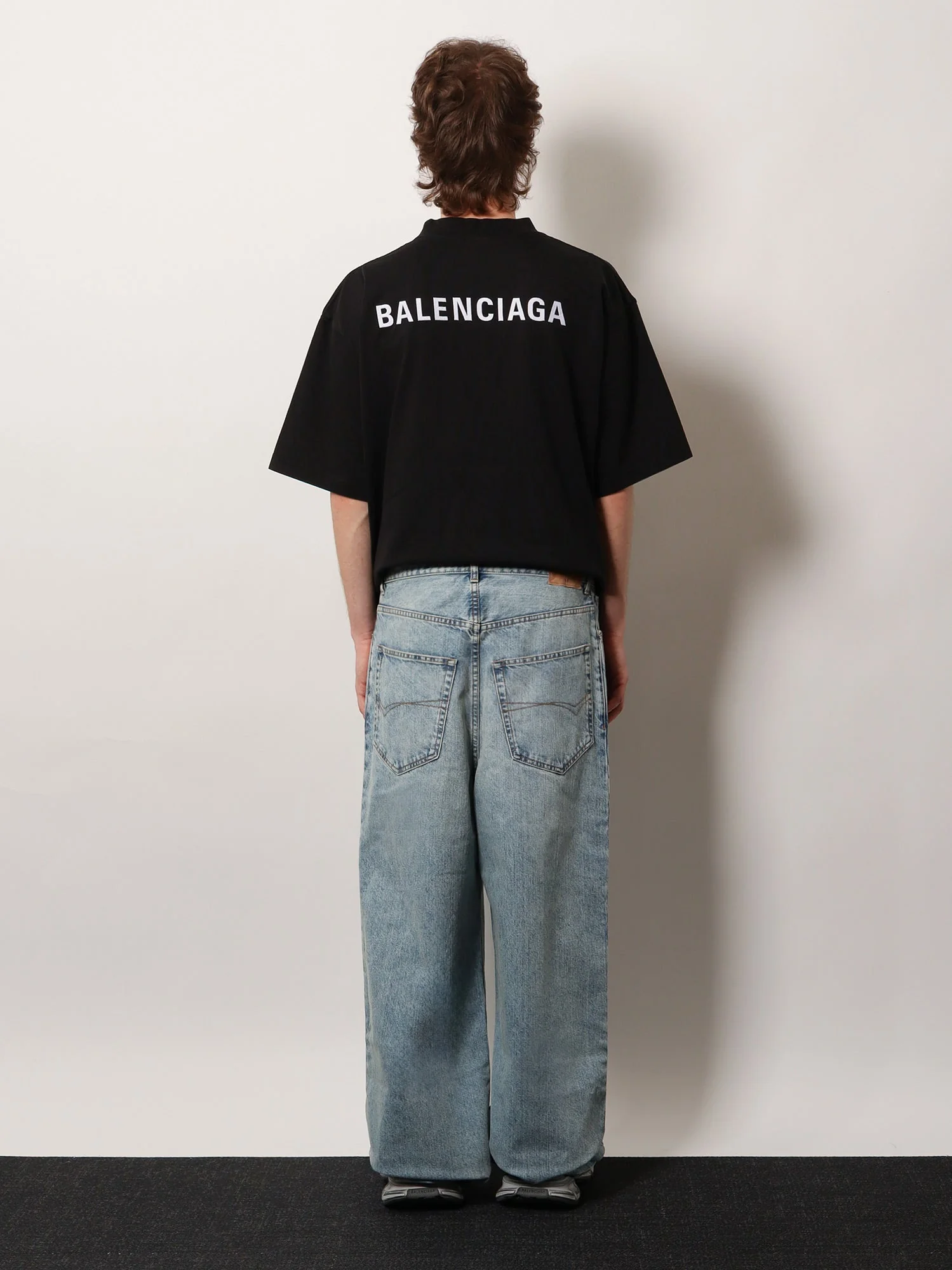 Balenciaga Baggy Denim Trousers - Image 8