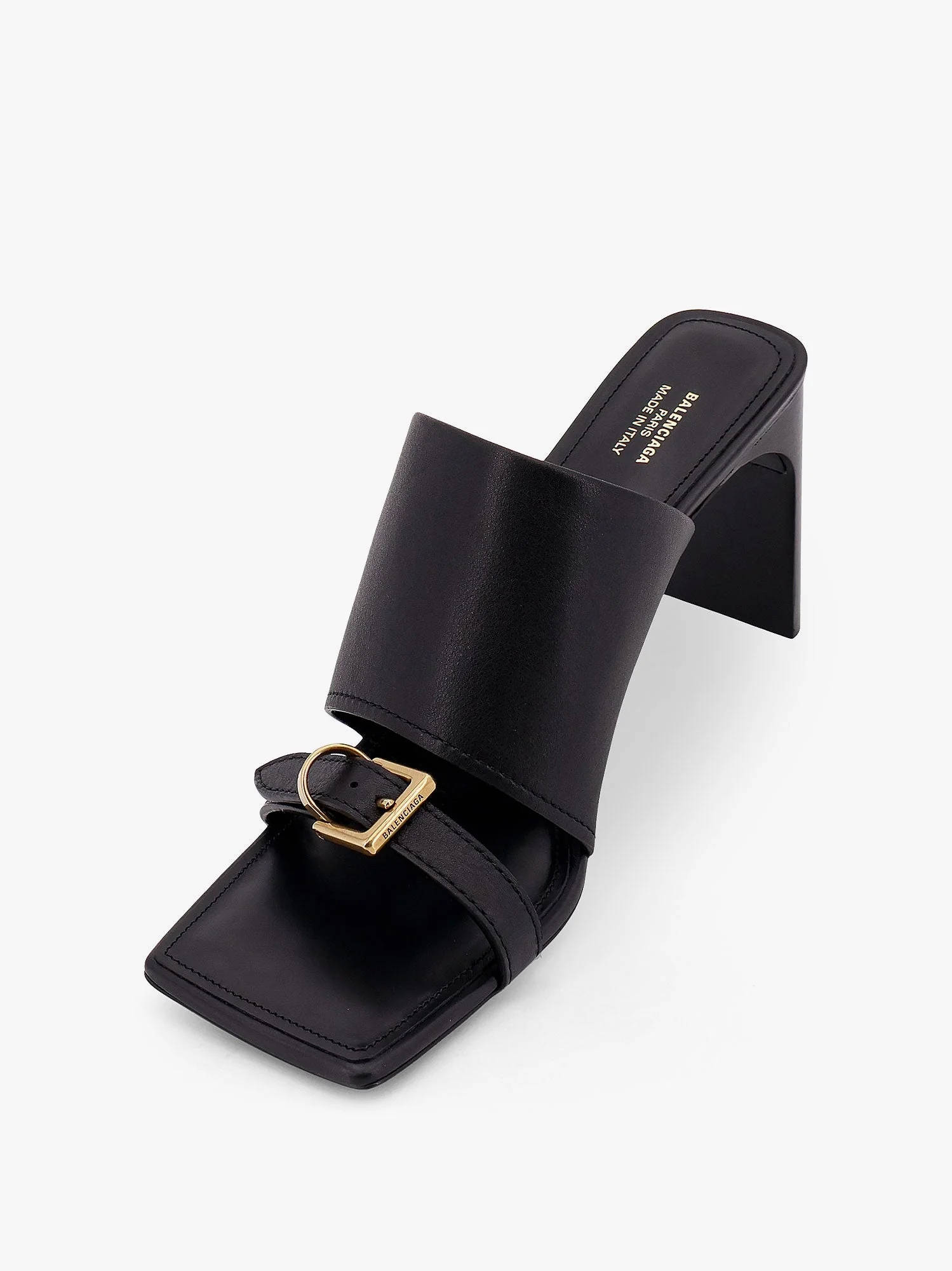 Balenciaga Bel Air Leather Sandals - Image 5