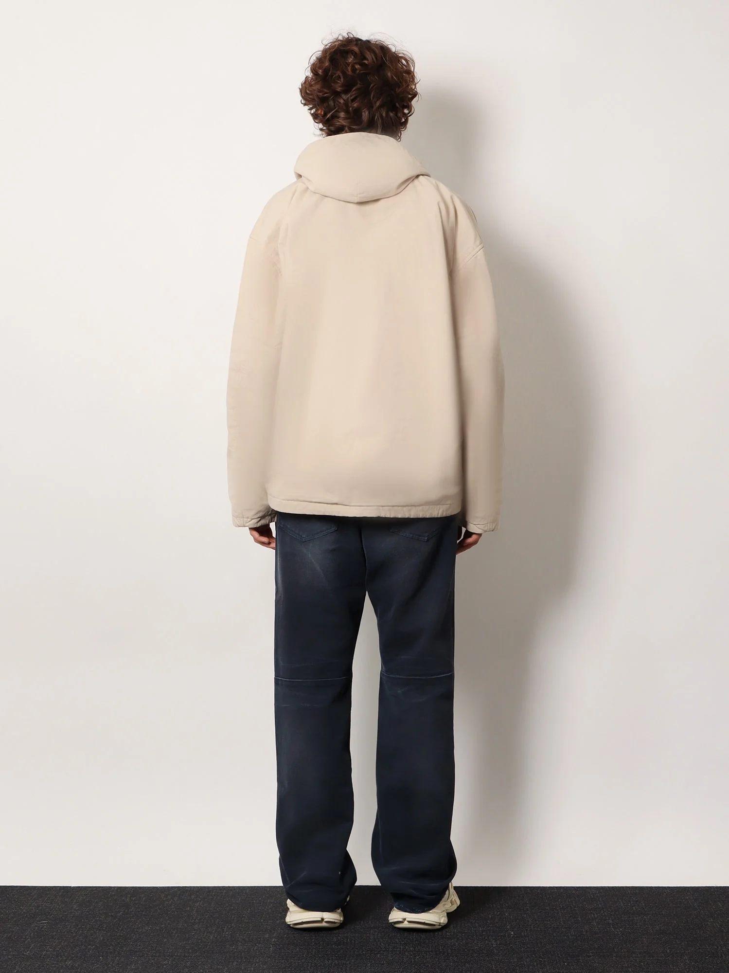 Balenciaga Cotton Blend Jacket With Embroidered Logo On The Front - Image 3