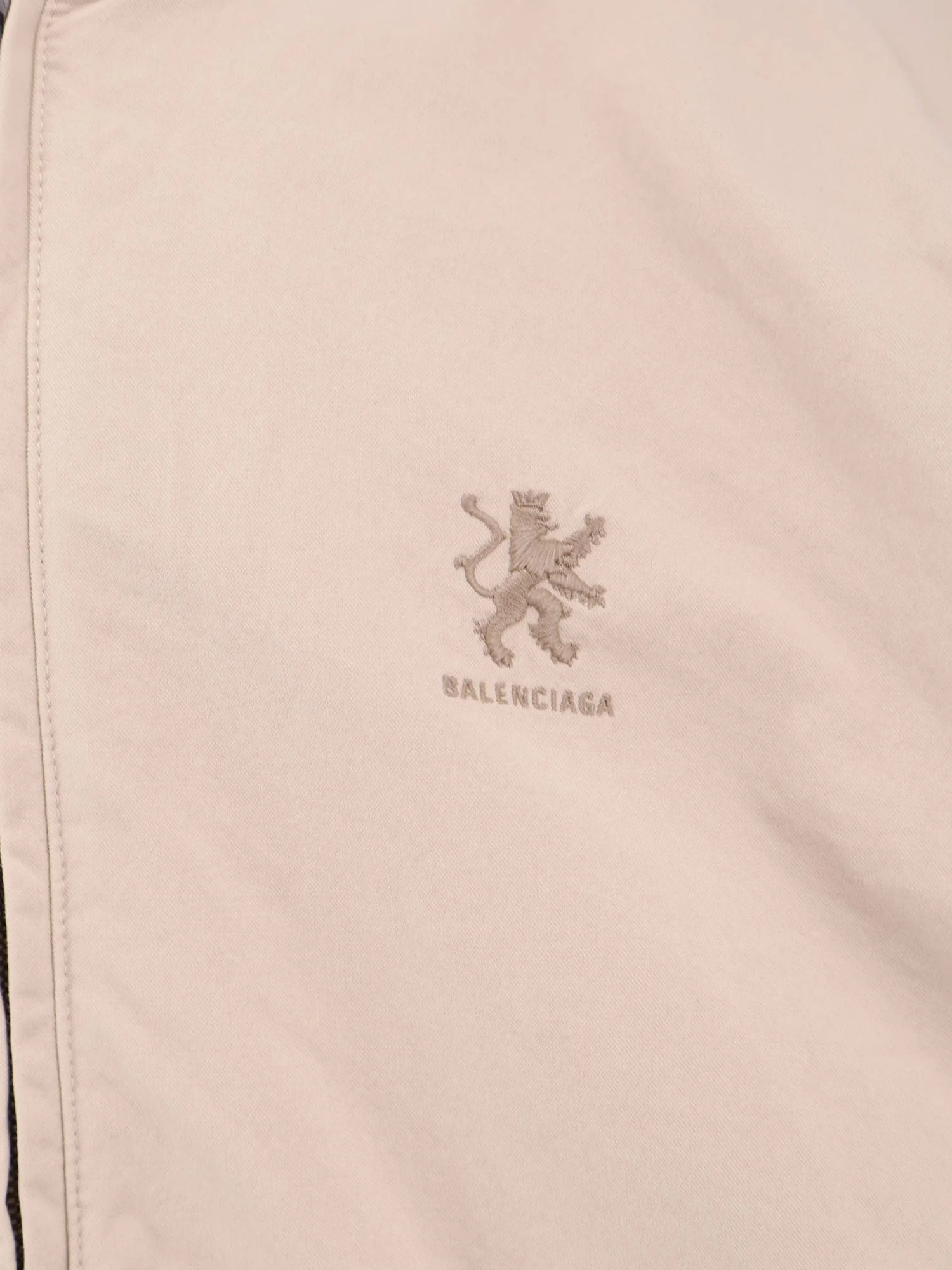 Balenciaga Cotton Blend Jacket With Embroidered Logo On The Front - Image 5