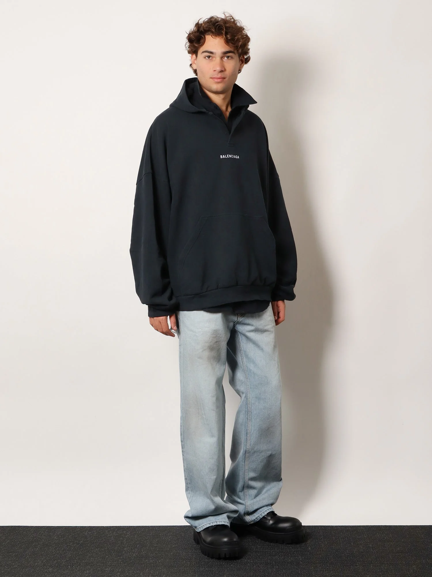 Balenciaga Cotton Hooded Sweatshirt - Image 7