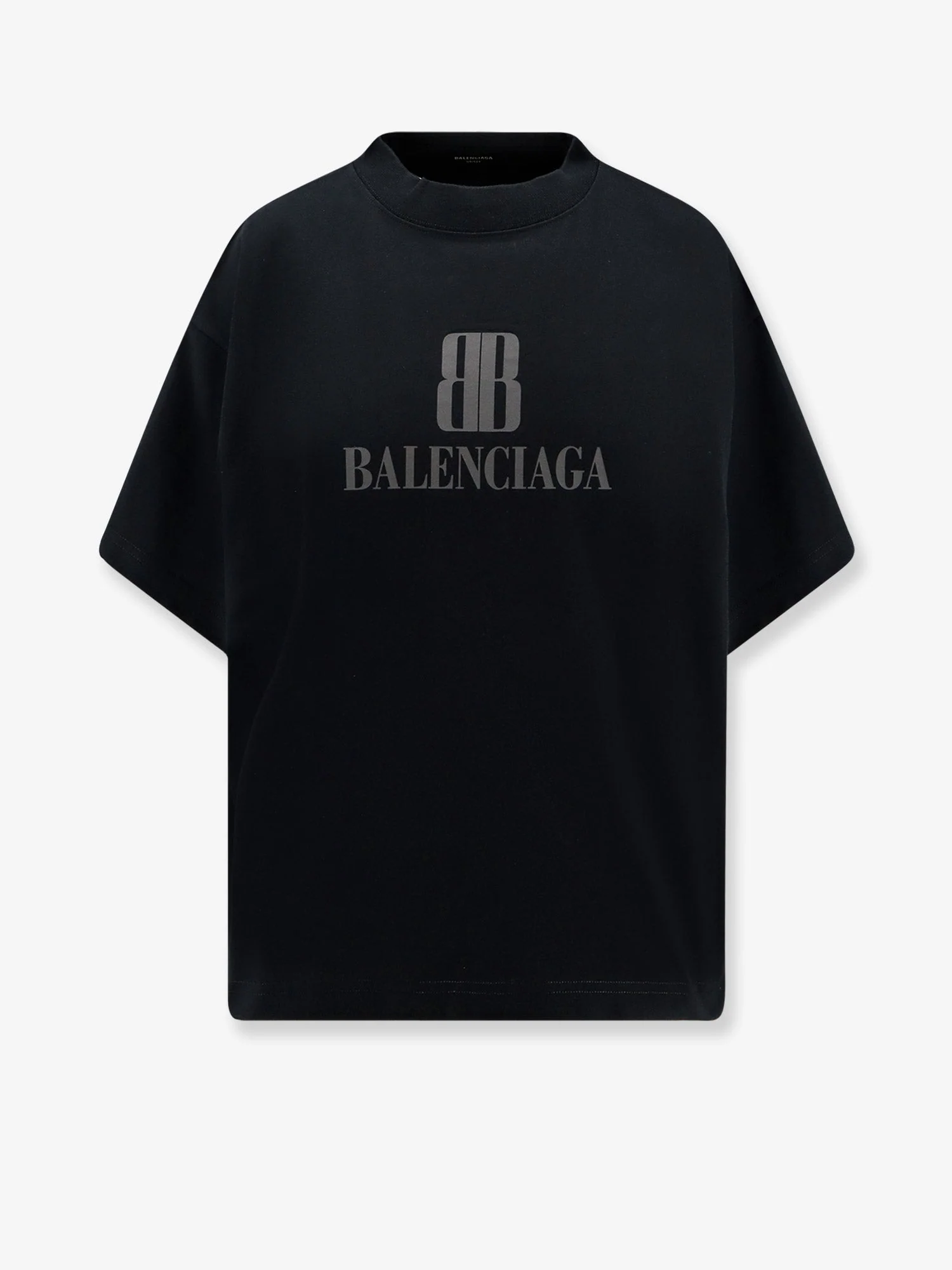 Balenciaga Cropped Cotton T-Shirt - Image 4