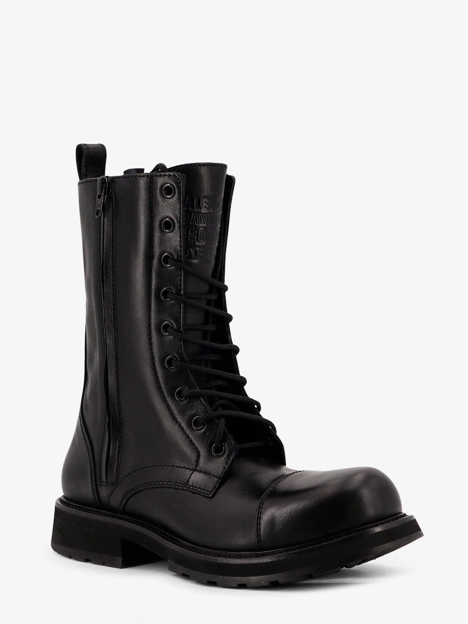 Balenciaga Leather Truck Boots - Image 3