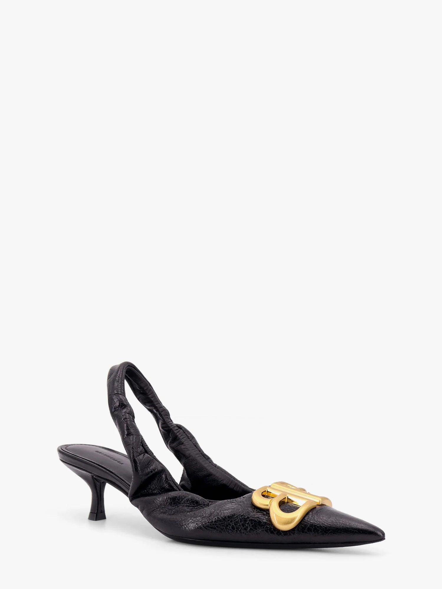 Balenciaga Monaco Arena Leather Slingback - Image 3