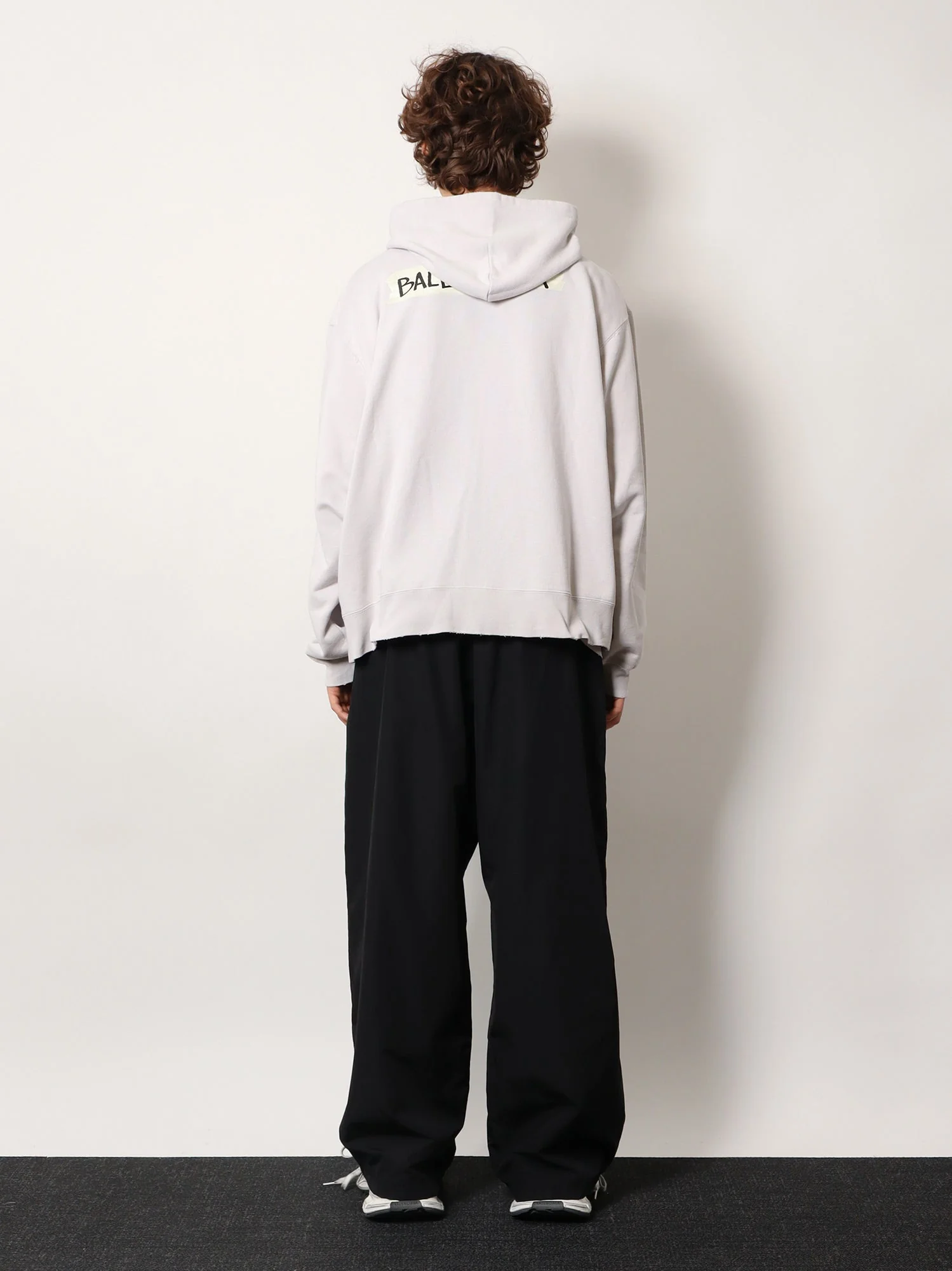 Balenciaga Over Zip-Up Hoodie Cotton Sweatshirt - Image 3