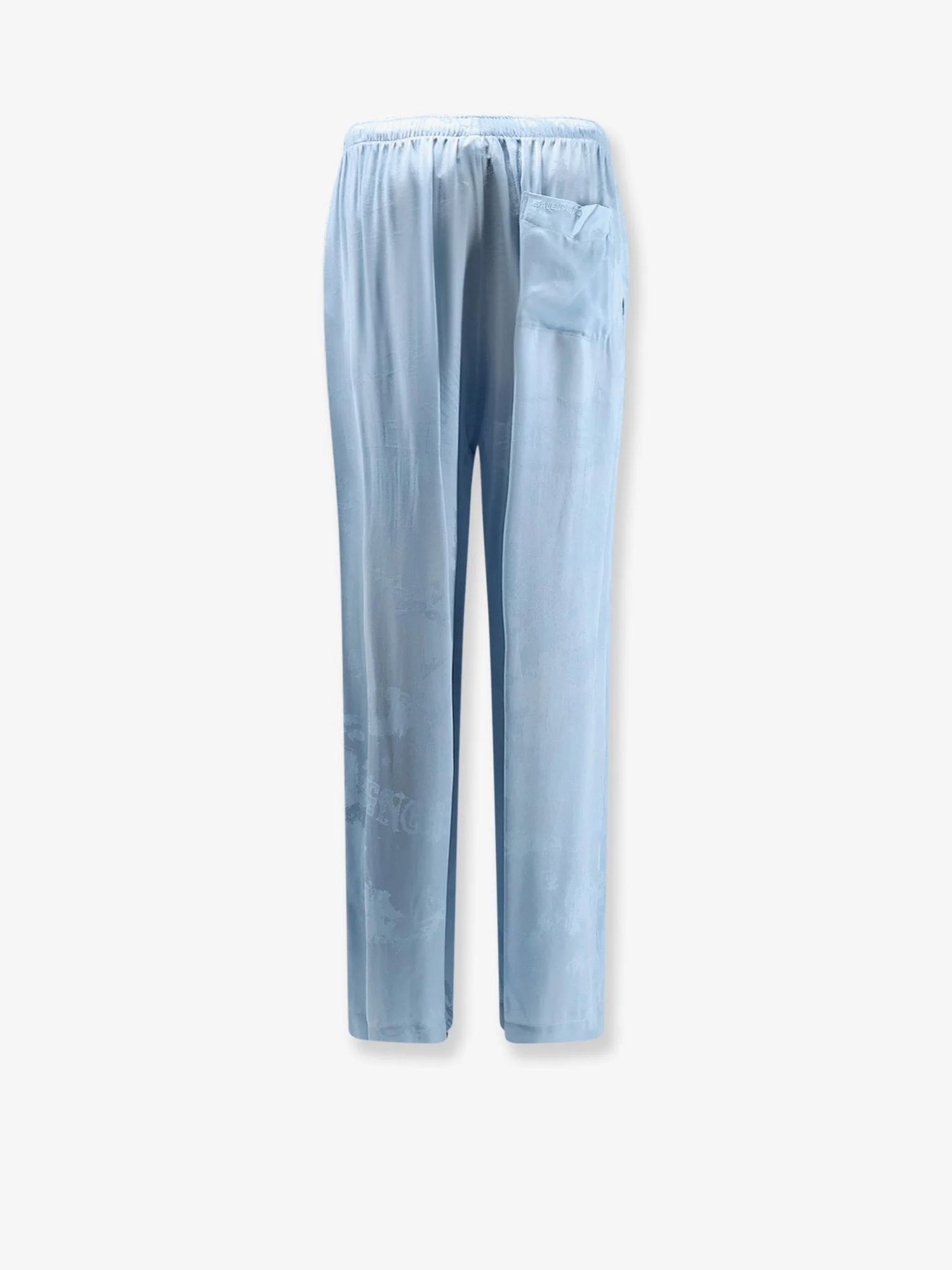 Balenciaga Pajamas Printed Silk Trousers - Image 5