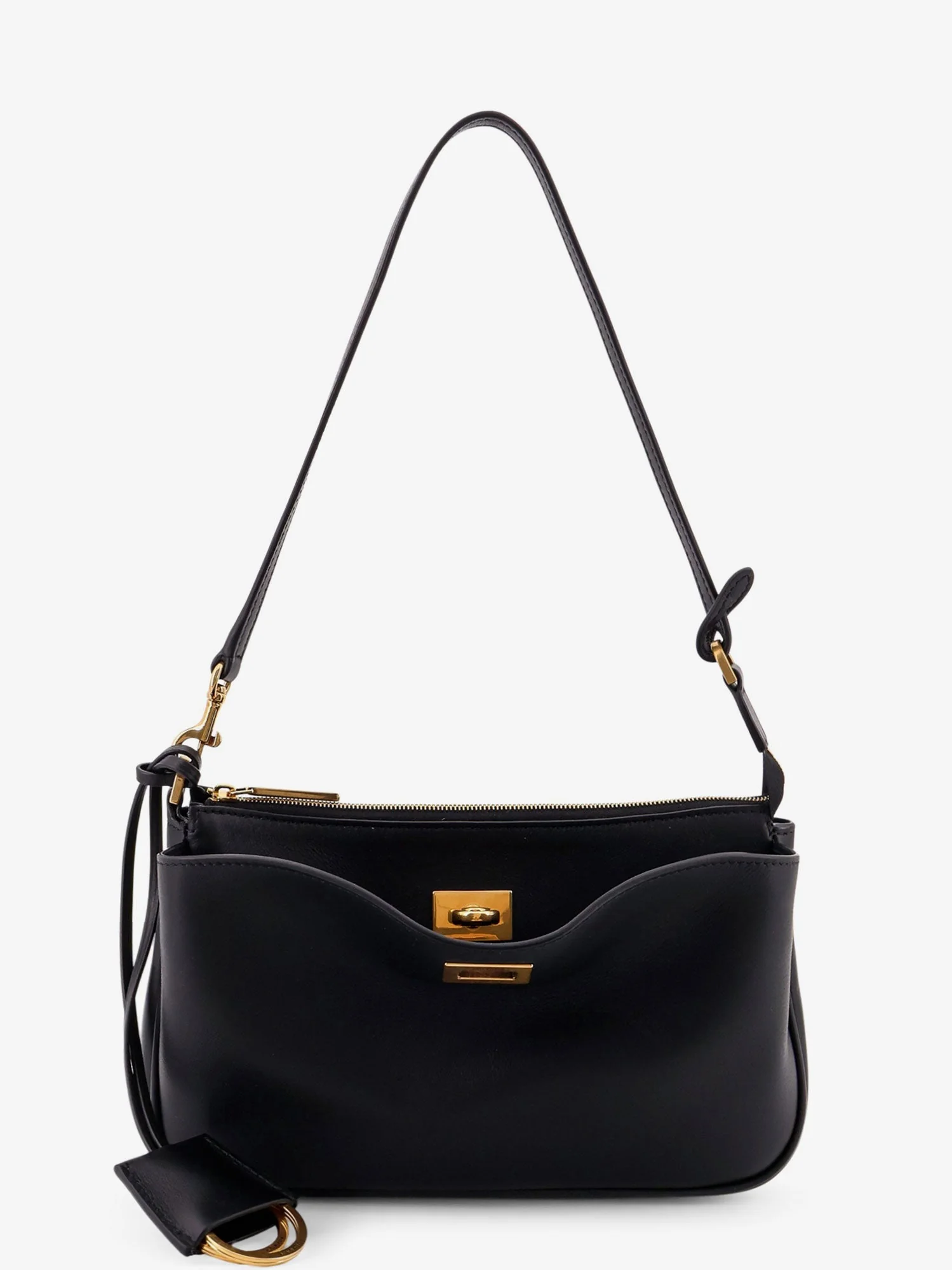 Balenciaga Rodeo Leather Shoulder Bag