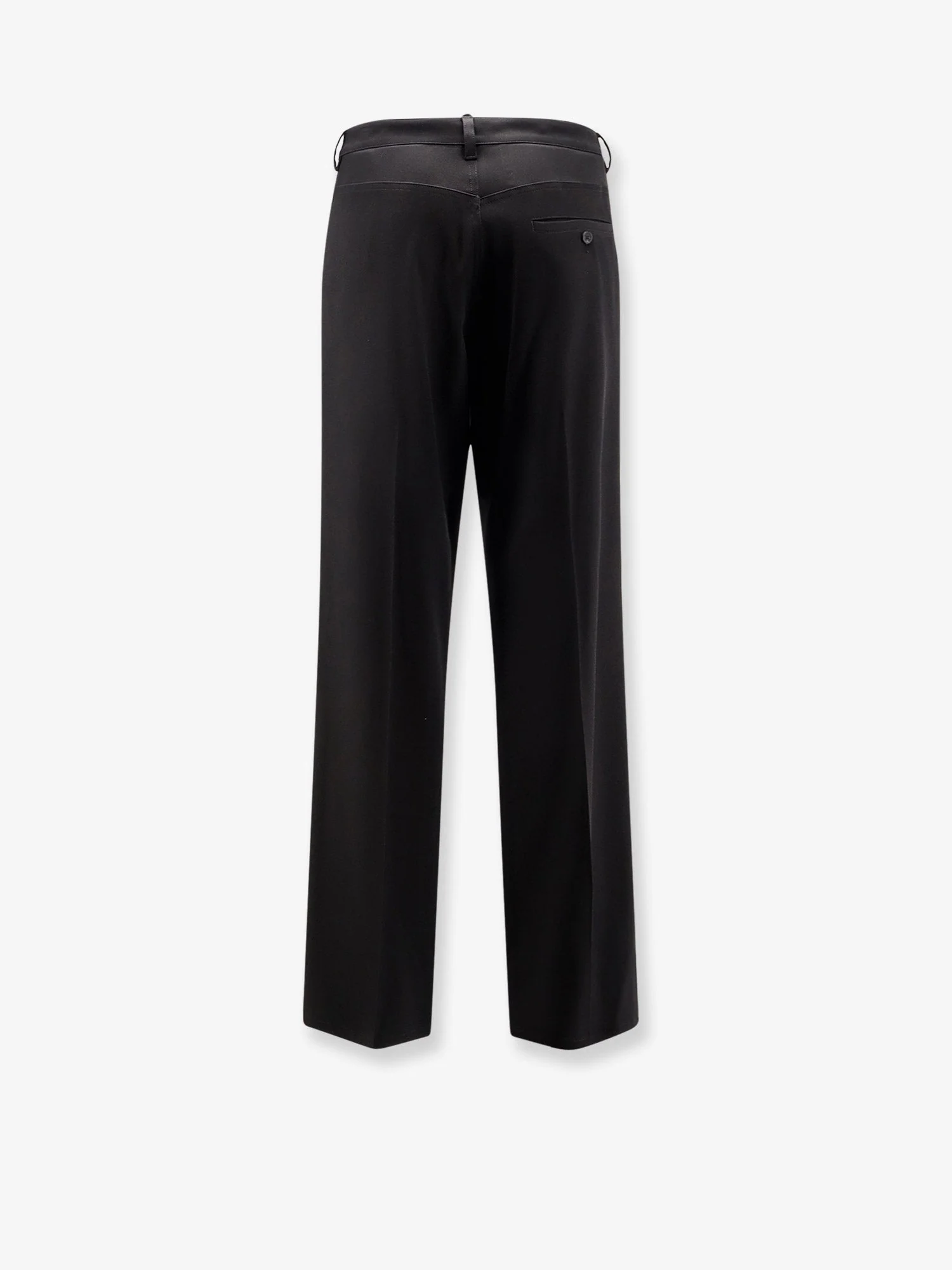 Balenciaga Straight Fit Cotton Trousers - Image 4