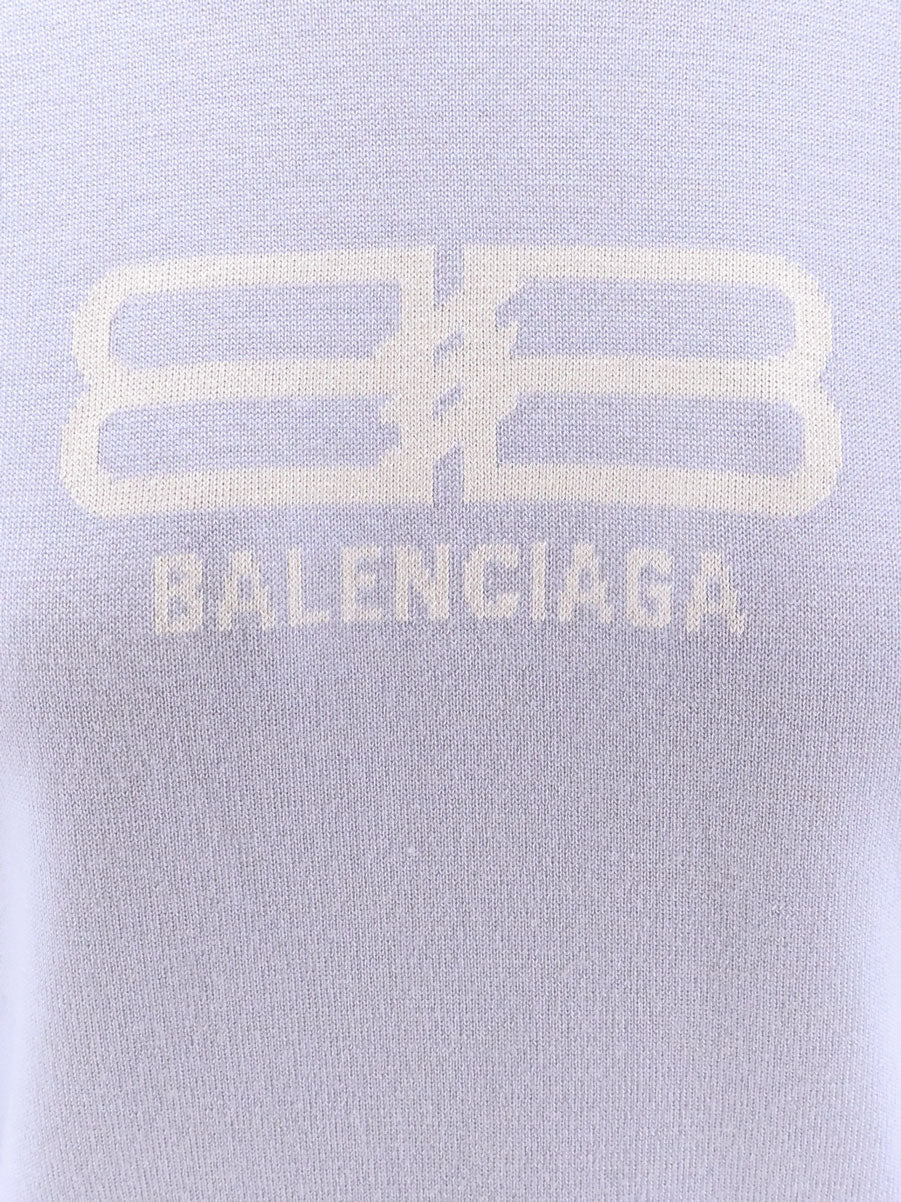 Balenciaga Wool And Cotton Blend Sweater - Image 5