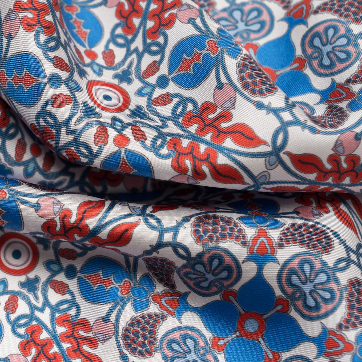 Elizabetta Barbaresco Silk Neckerchief - Red - Image 9