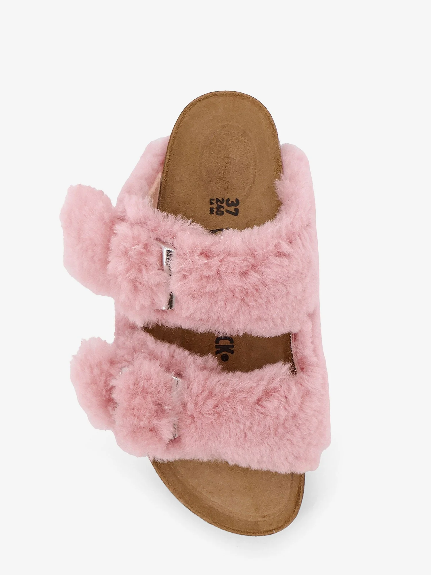 Birkenstock Arizona Faux Fur Low Sandals - Image 5