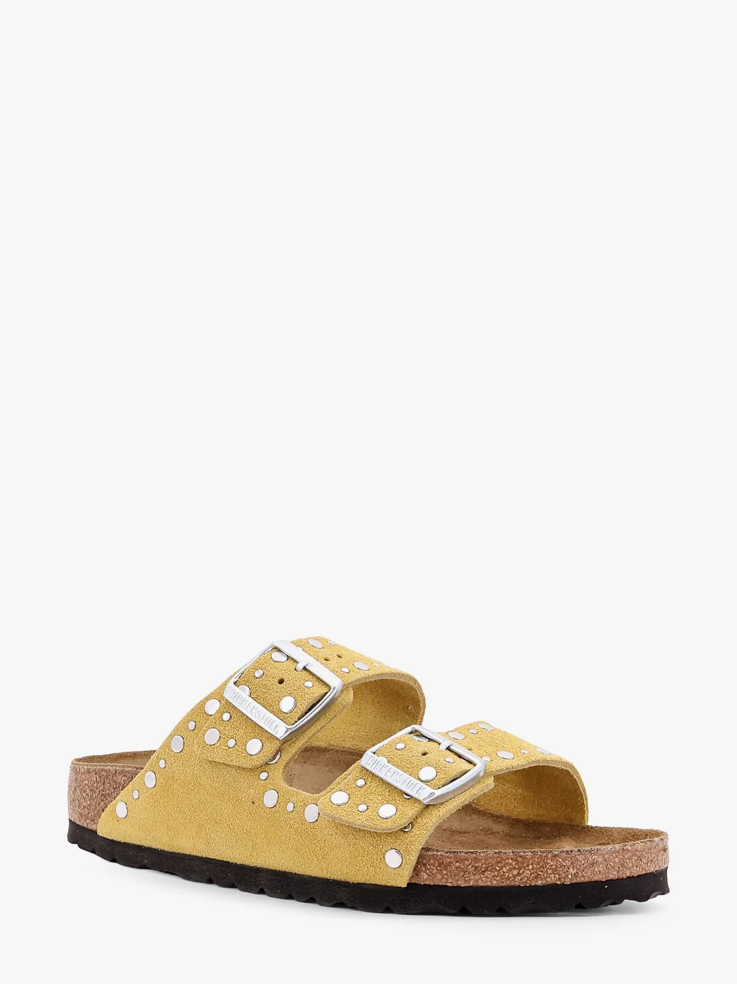 Birkenstock Arizona Rivet Border Leather Sandals With Applied Metal Rivets - Image 2