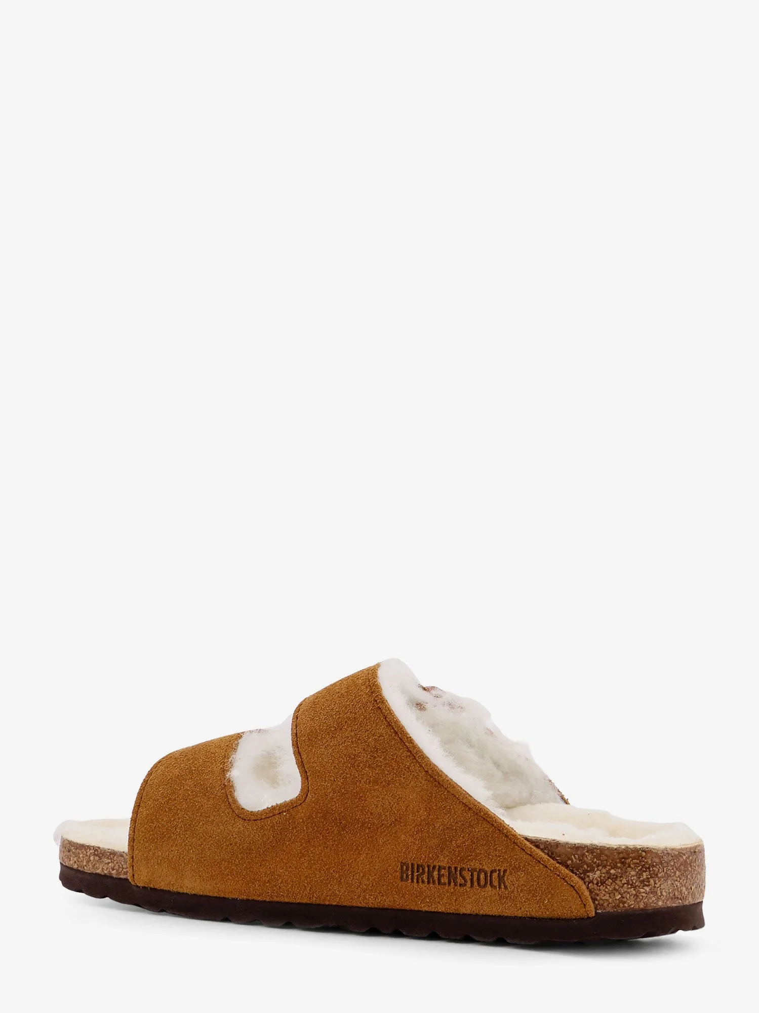 Birkenstock Arizona Shearling Suede Sandals - Image 3