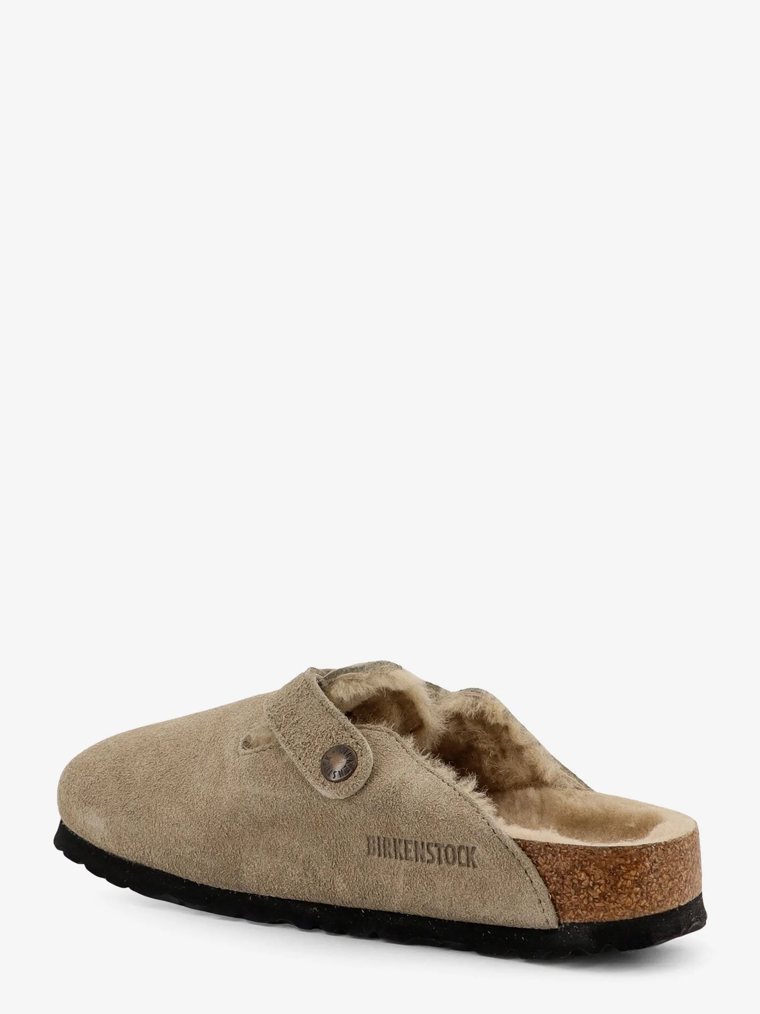 Birkenstock Boston Shearling Suede Mule - Image 3