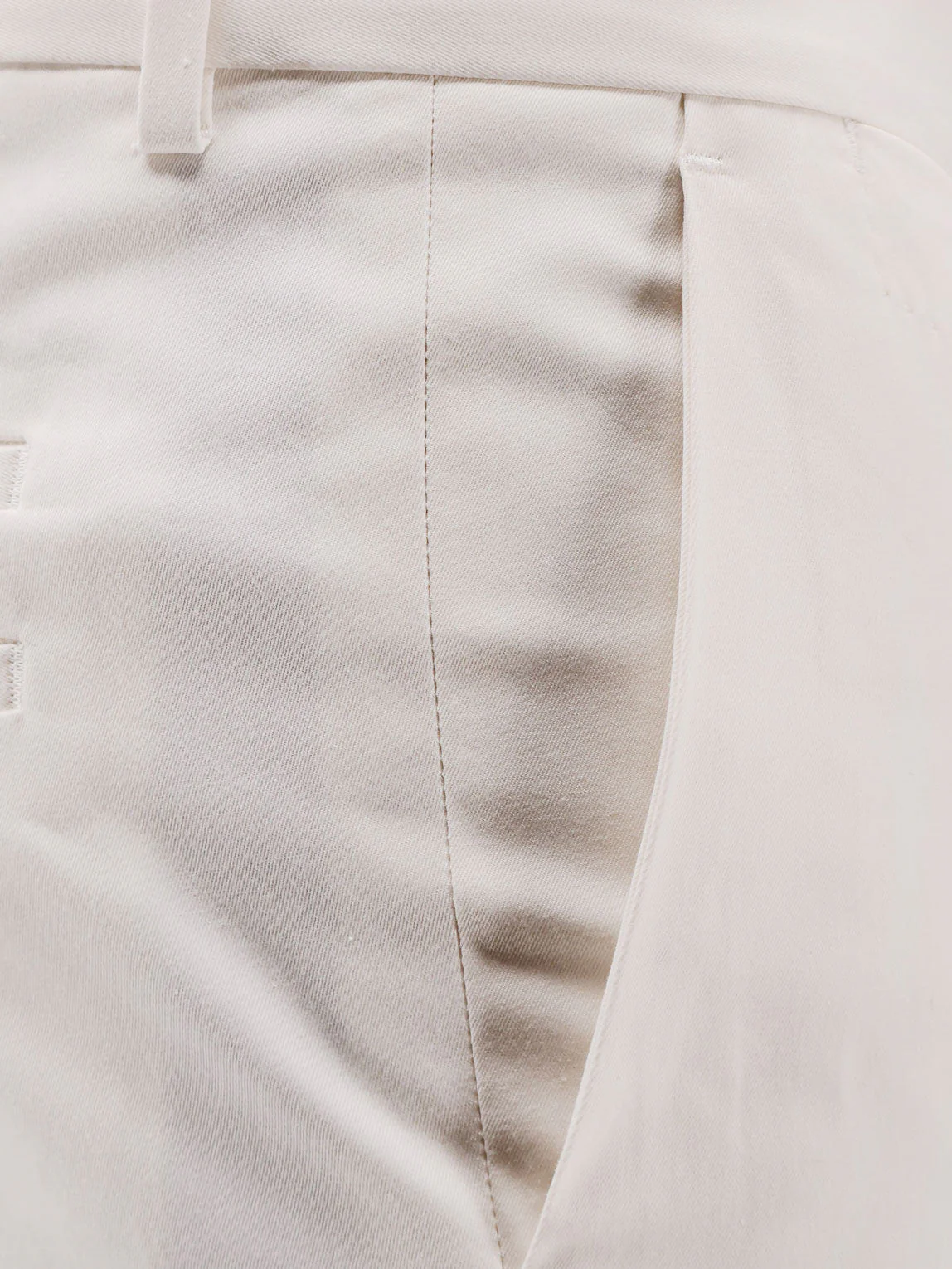 Boss Cotton And Silk Trousers - Image 3
