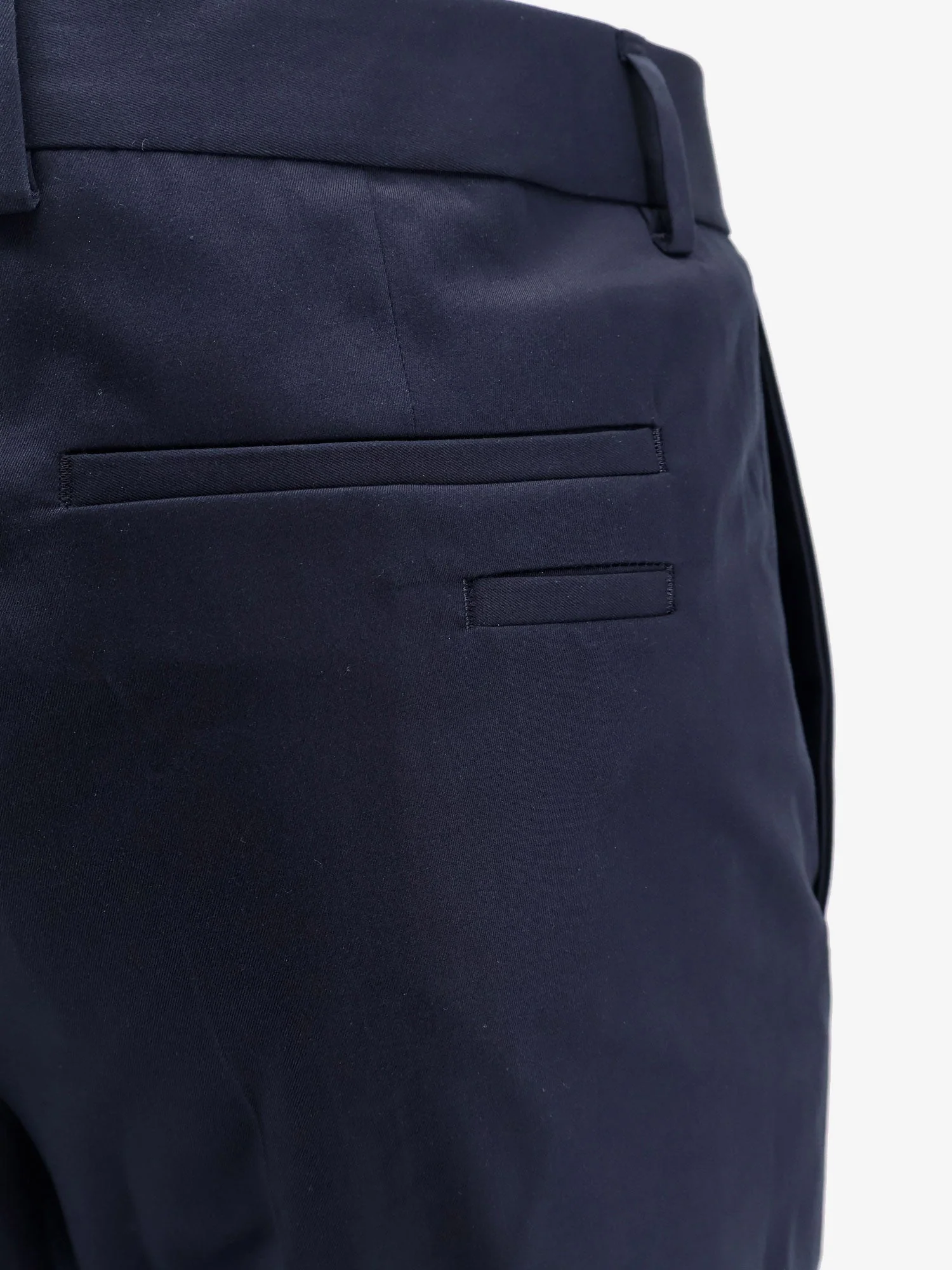 Boss Cotton And Silk Trousers - Image 6