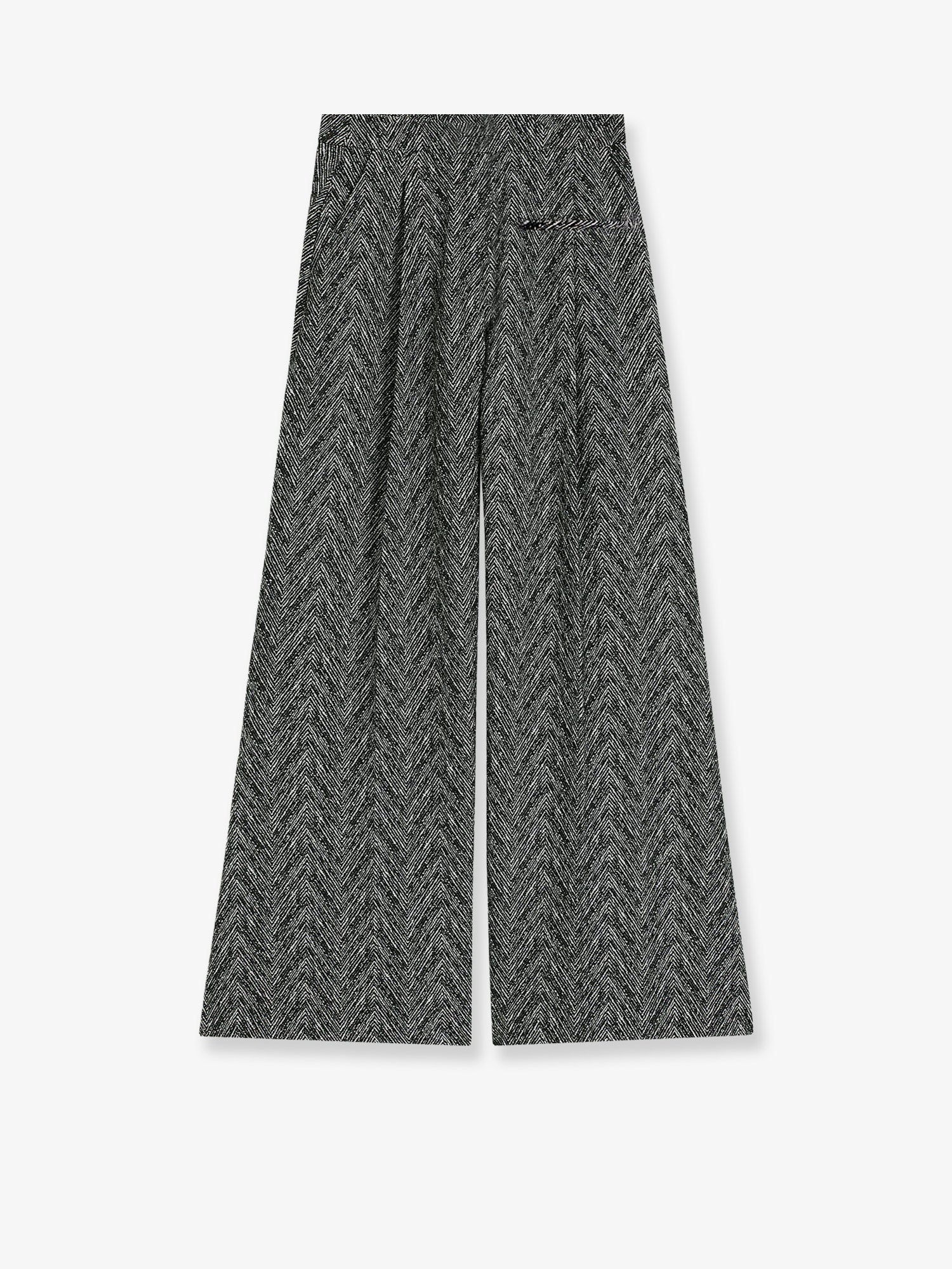 Boss Tetosa2 Herringbone Fabric Trousers - Image 2
