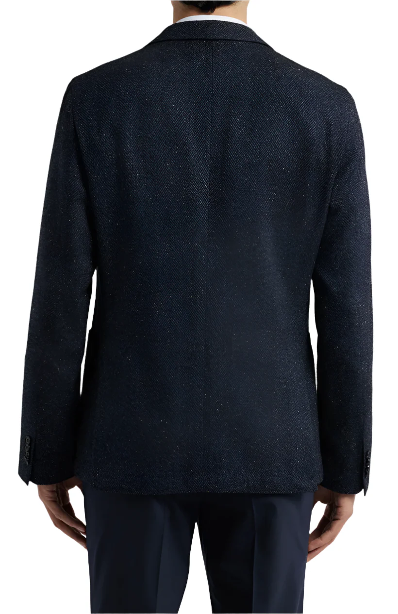 Boss Virgin Wool Blend Herringbone Sport Coat - Image 3