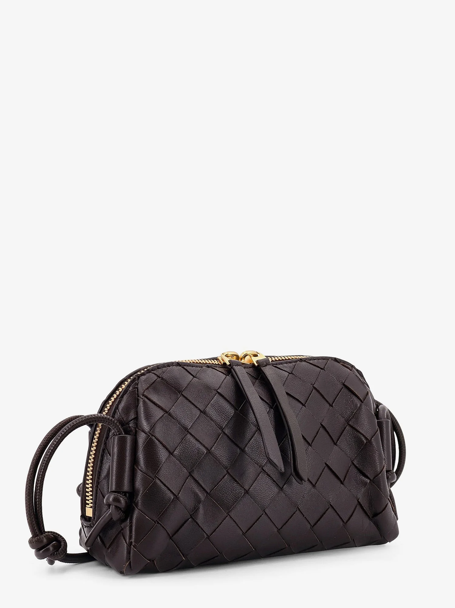 Bottega Veneta Concert Leather Clutch With Intrecciato Motif - Image 3