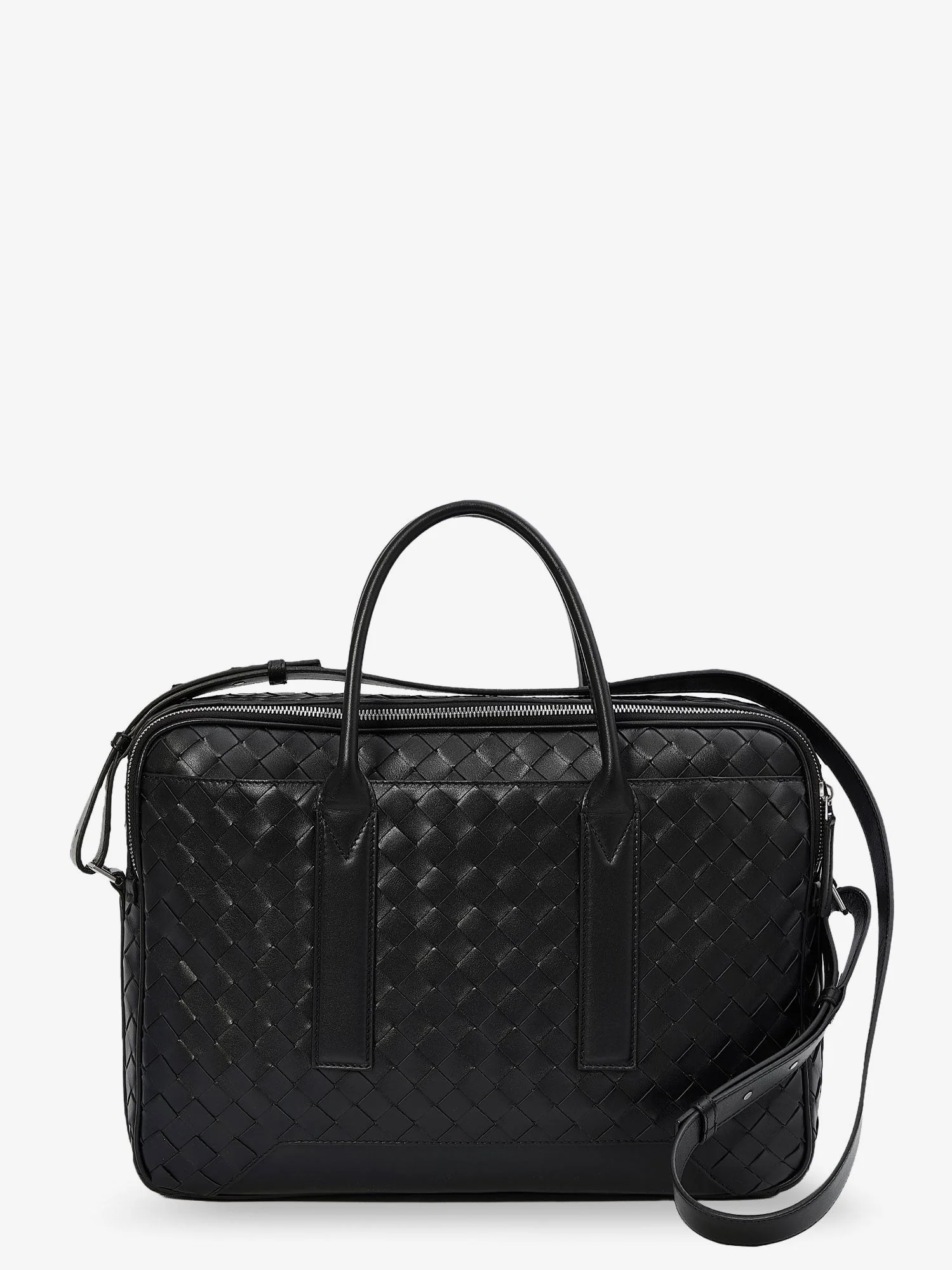 Bottega Veneta Getaway Leather Briefcase - Image 2