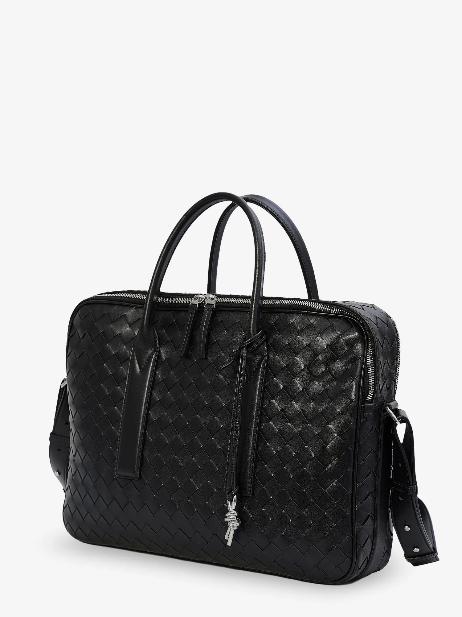 Bottega Veneta Getaway Leather Briefcase - Image 3