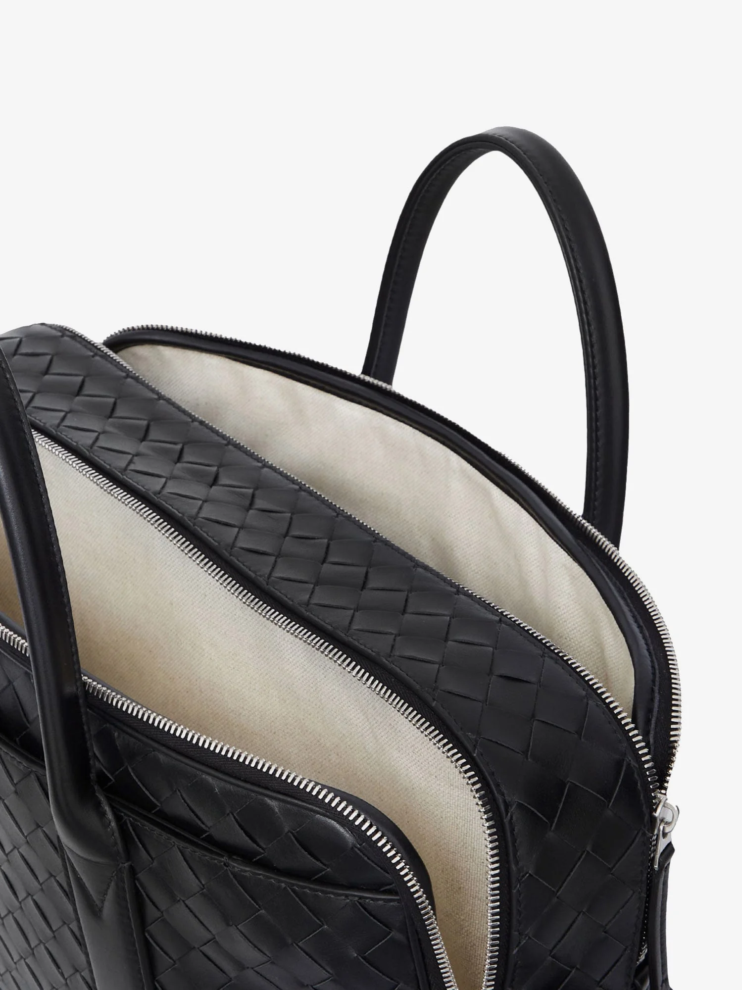 Bottega Veneta Getaway Leather Briefcase - Image 4