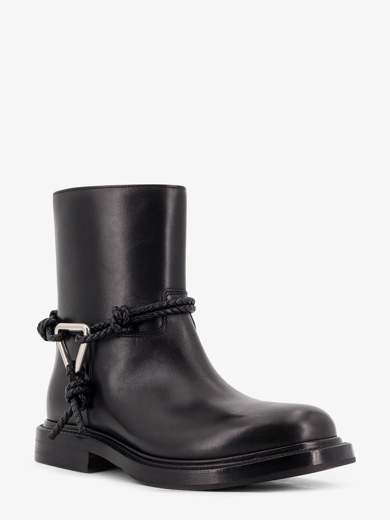 Bottega Veneta James Leather Ankle Boots - Image 2