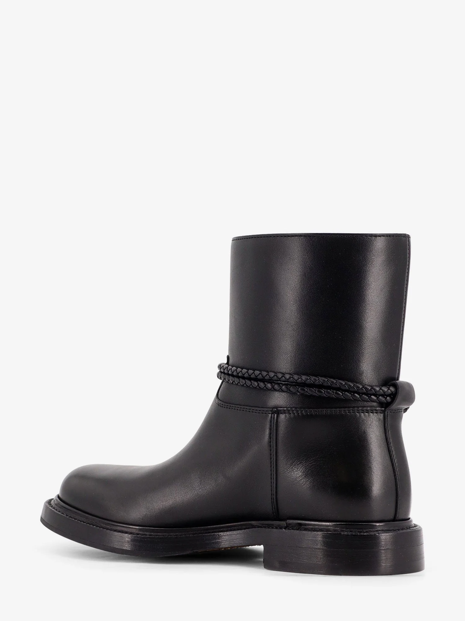 Bottega Veneta James Leather Ankle Boots - Image 3