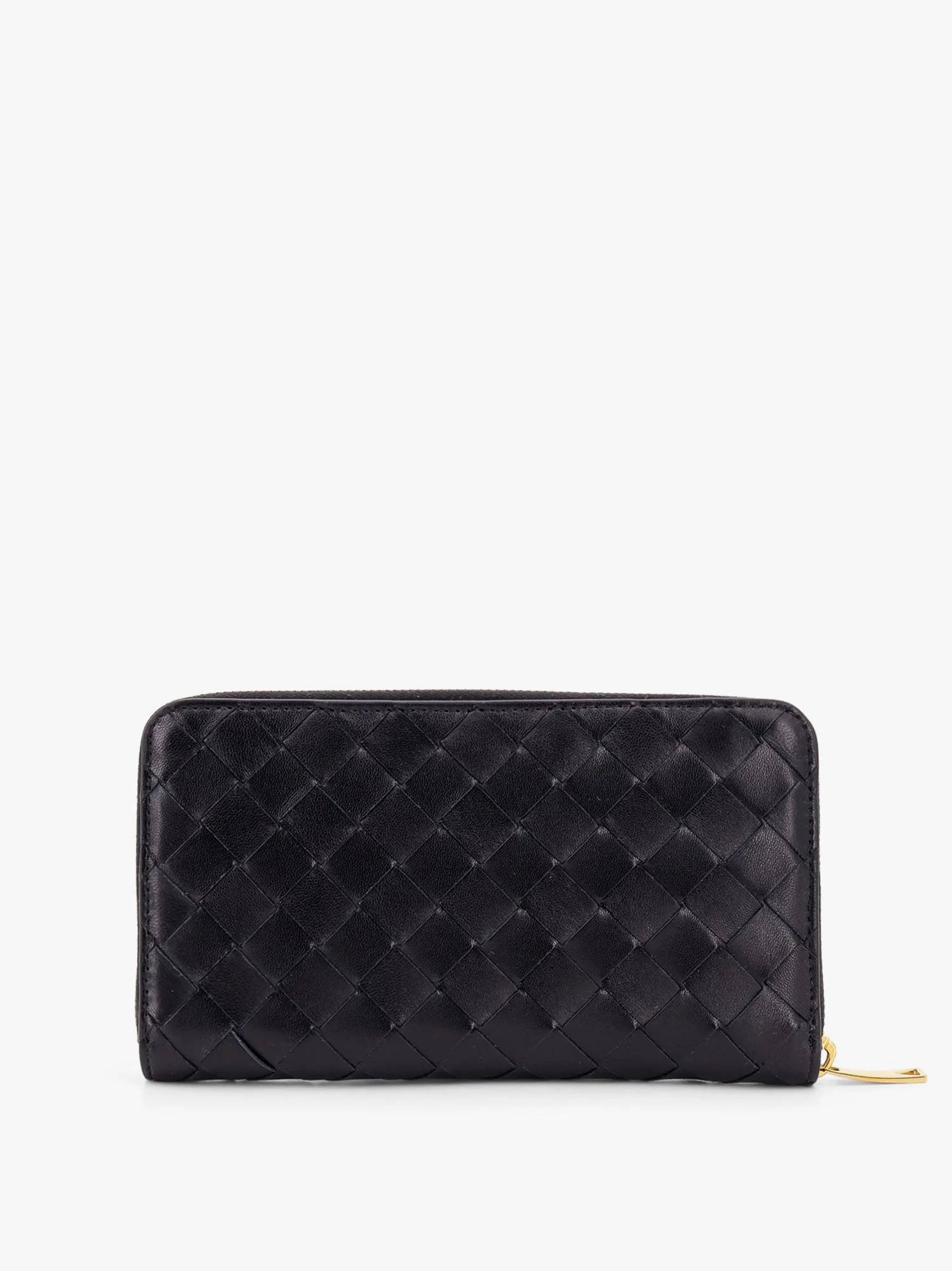 Bottega Veneta Leather Wallet With Intrecciato Motif - Image 2