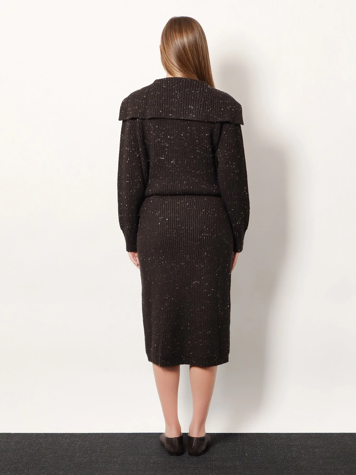 Bottega Veneta Midi Wool Skirt - Image 3
